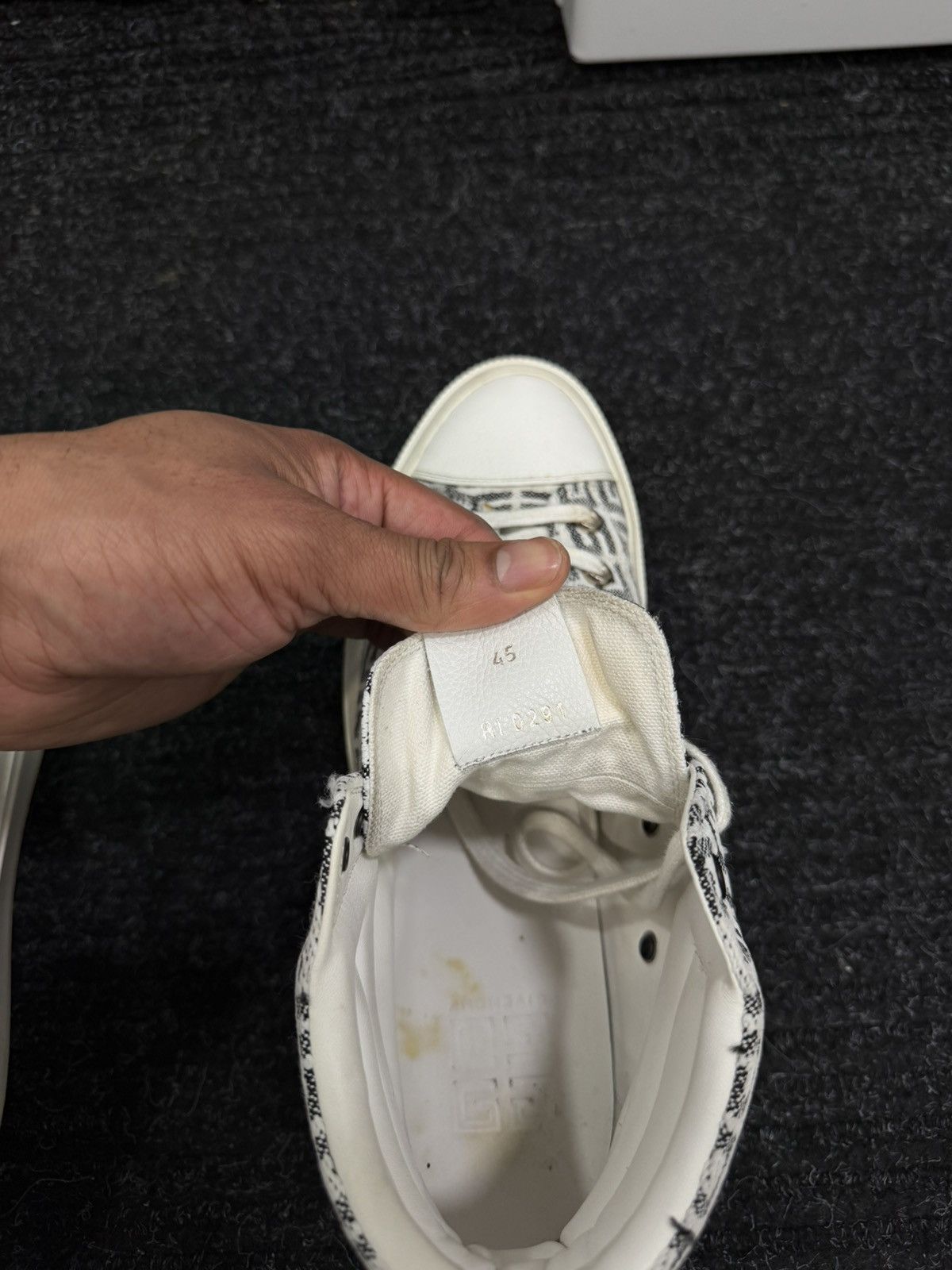 Givenchy Givenchy High-top City Sneakers Jacquard Size US 12 / EU 45 - 8 Thumbnail