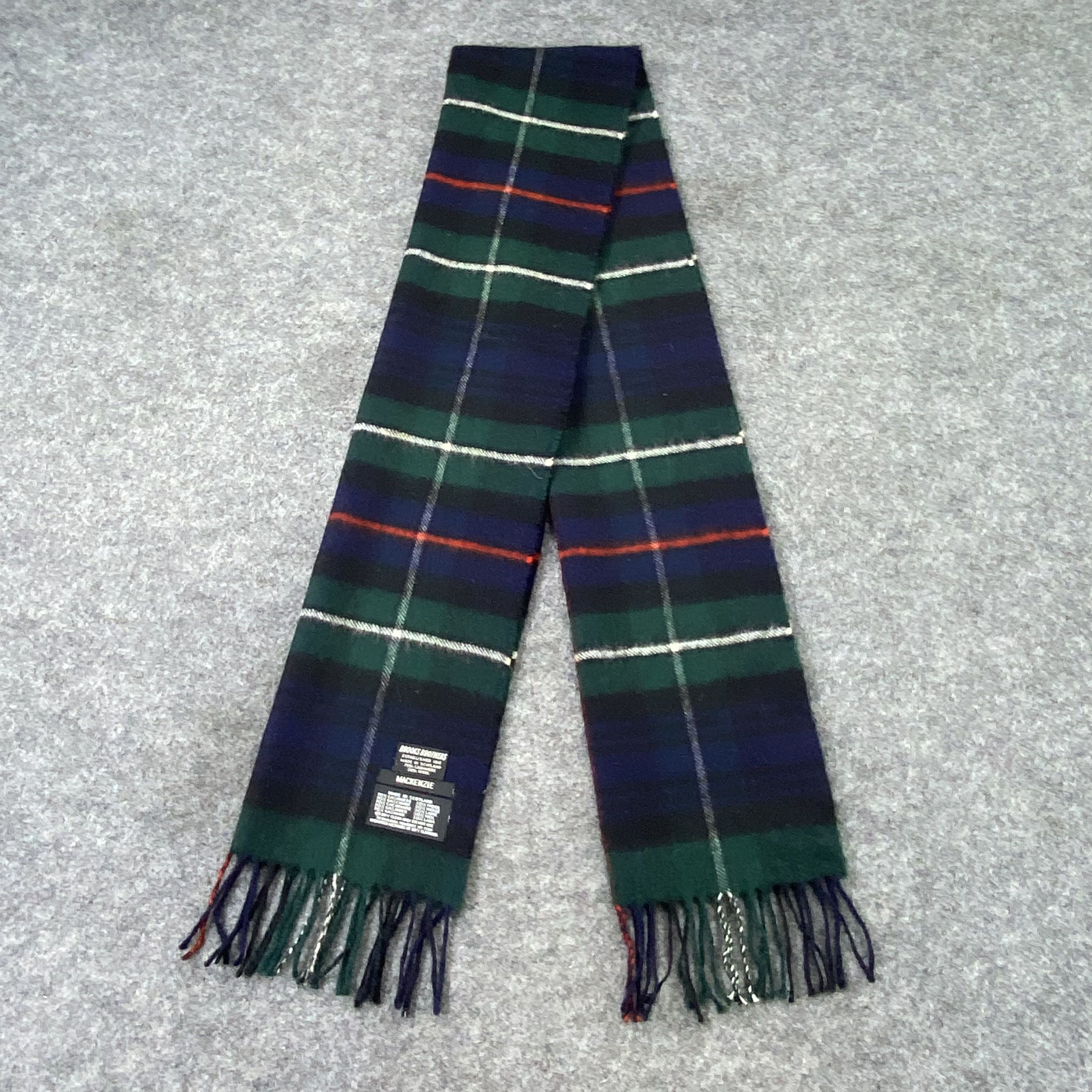 Brooks Brothers Brooks Brothers Scarf / Muffler / Neckwear-T1554 Size ONE SIZE - 4 Thumbnail