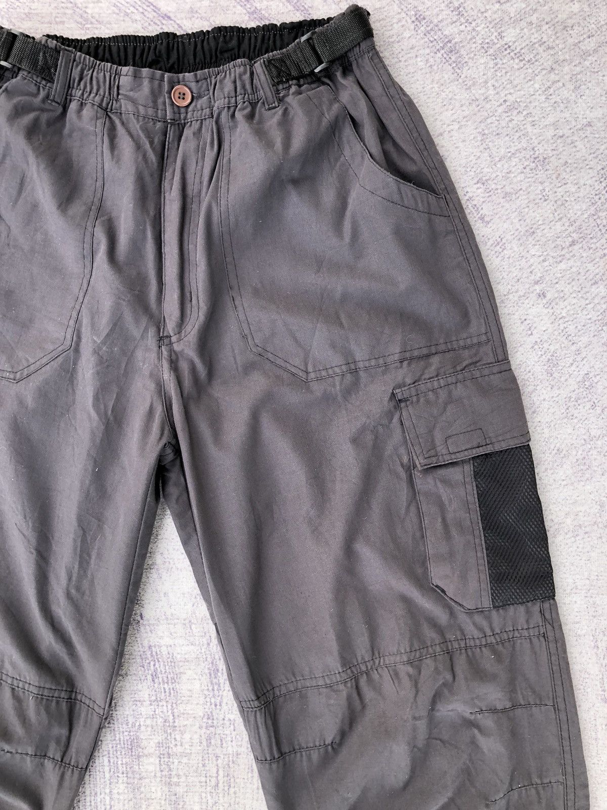 Japanese Brand Vintage Outdoor Cargo 6 Pocket Stretchble Waist Size US 26 / EU 42 - 8 Thumbnail