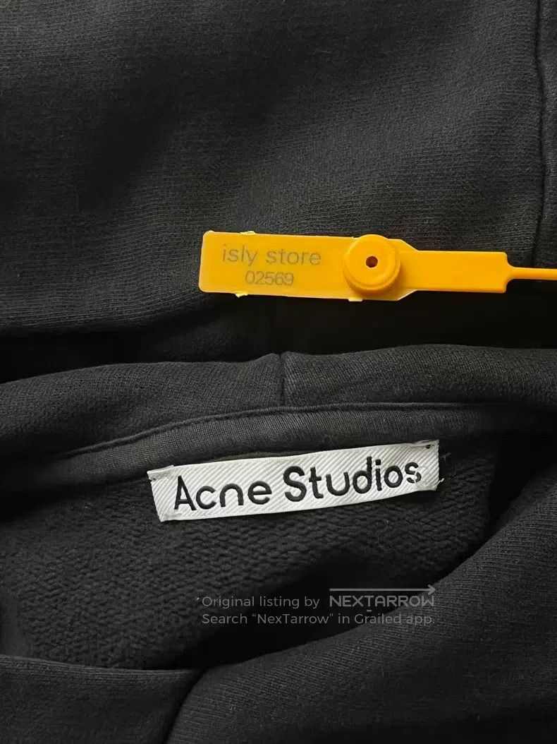 Acne Studios Acne Studios Logo water-washed distressed sports pullover Size US XS / EU 42 / 0 - 5 Thumbnail