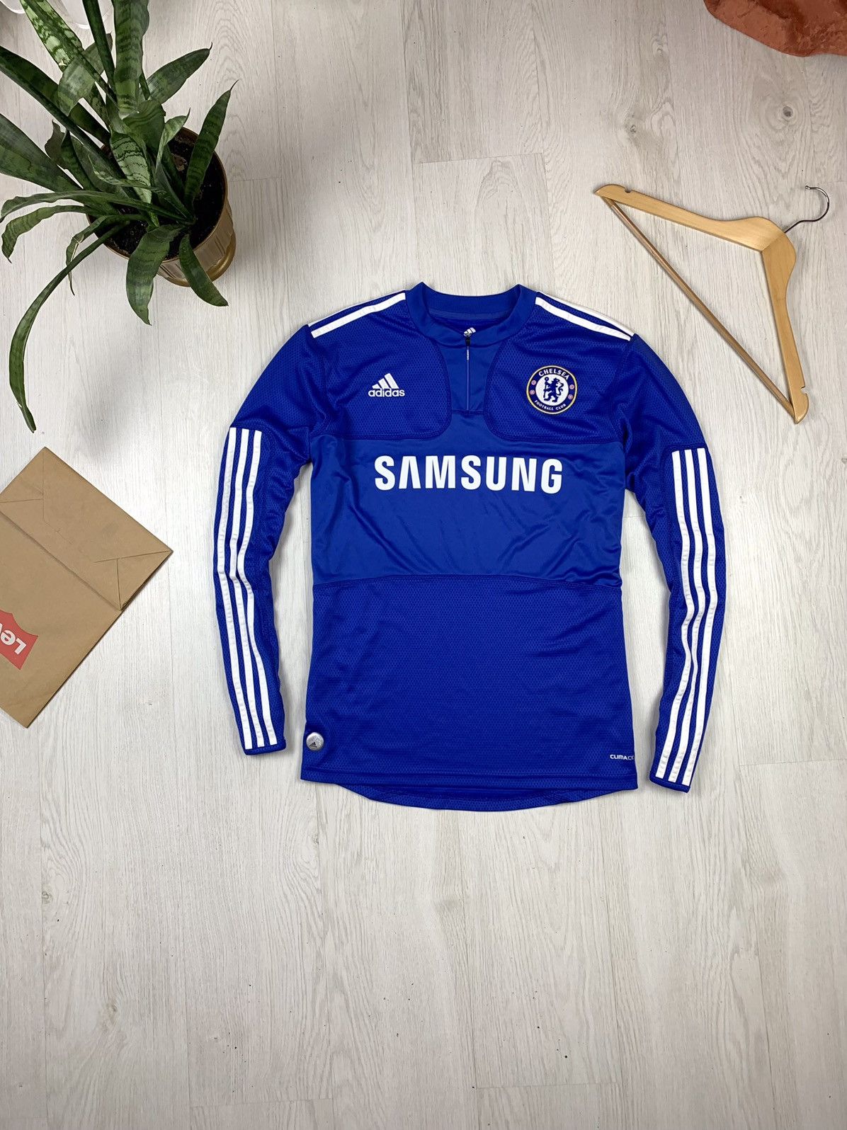 Adidas FC CHELSEA 2009-2010 Home Shirt Soccer Jersey Size M