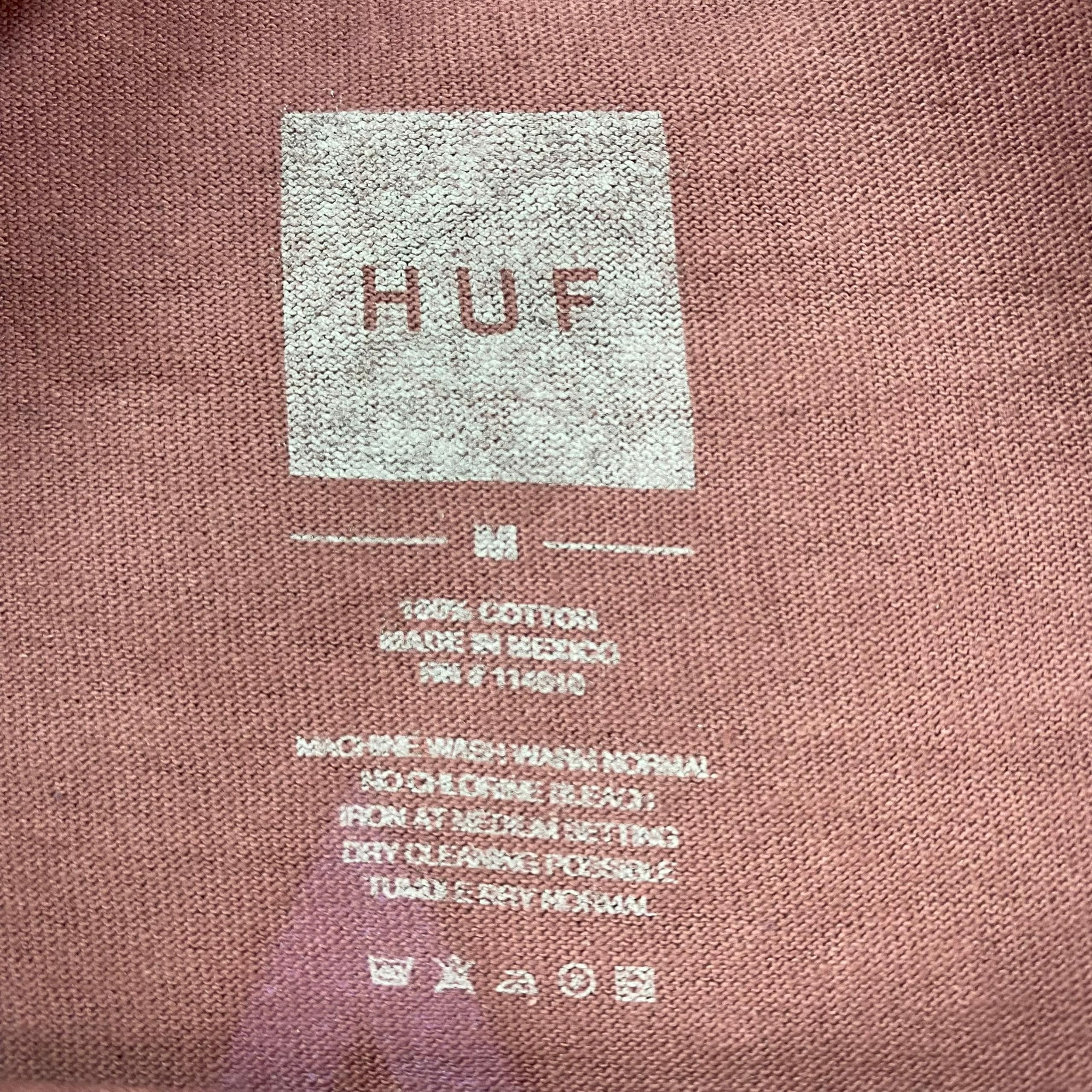 Huf Vintage Huf Streetwear Tshirt Size US L / EU 52-54 / 3 - 10 Thumbnail