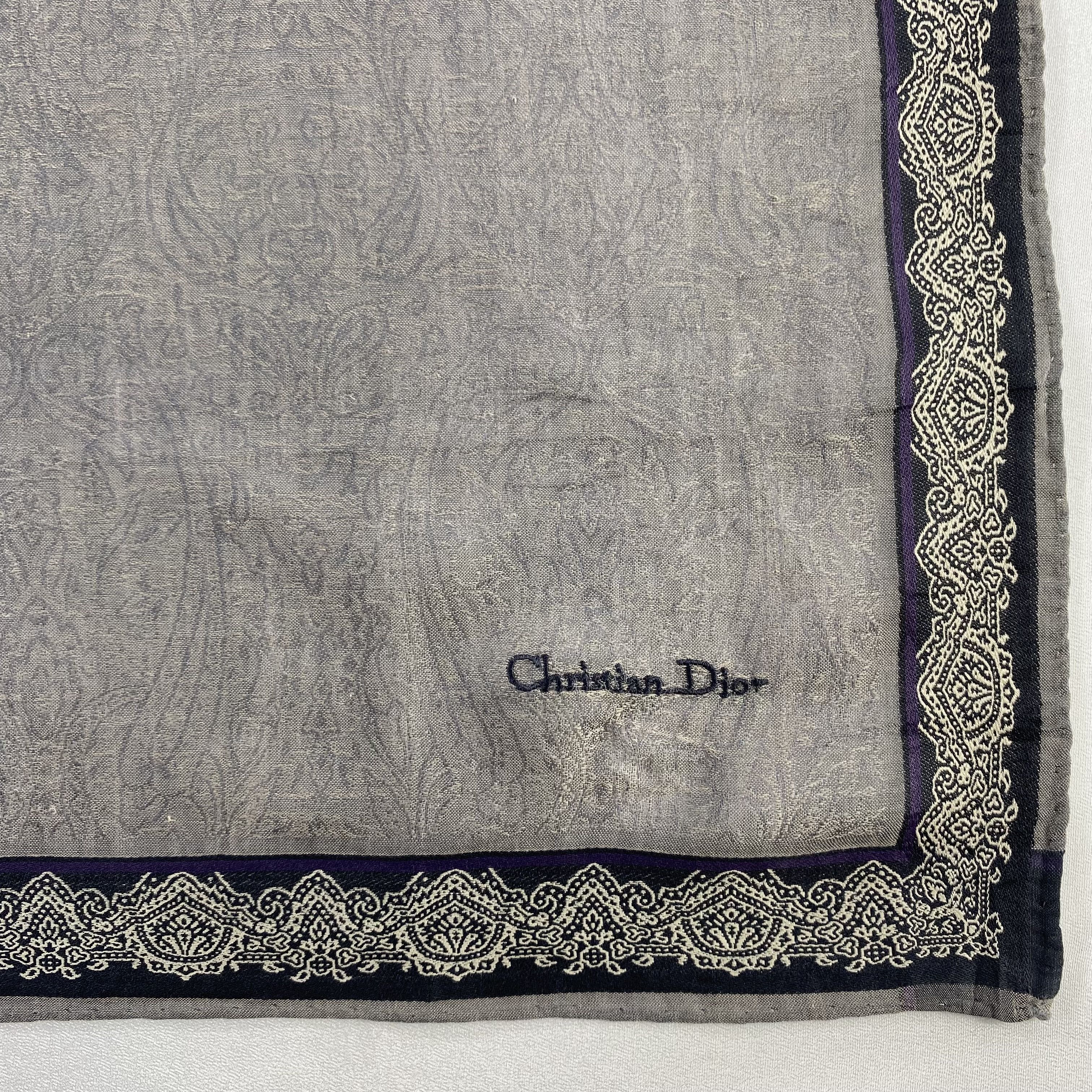Vintage Christian Dior Monsieur Bandana/ Handkerchief-1363 Size ONE SIZE - 3 Thumbnail
