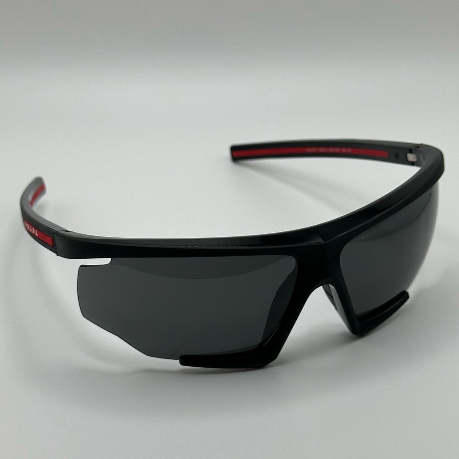 Prada NEW PRADA Sport PS07YS DG006F Black/Black Rubber/Dark Grey Size ONE SIZE - 7 Thumbnail