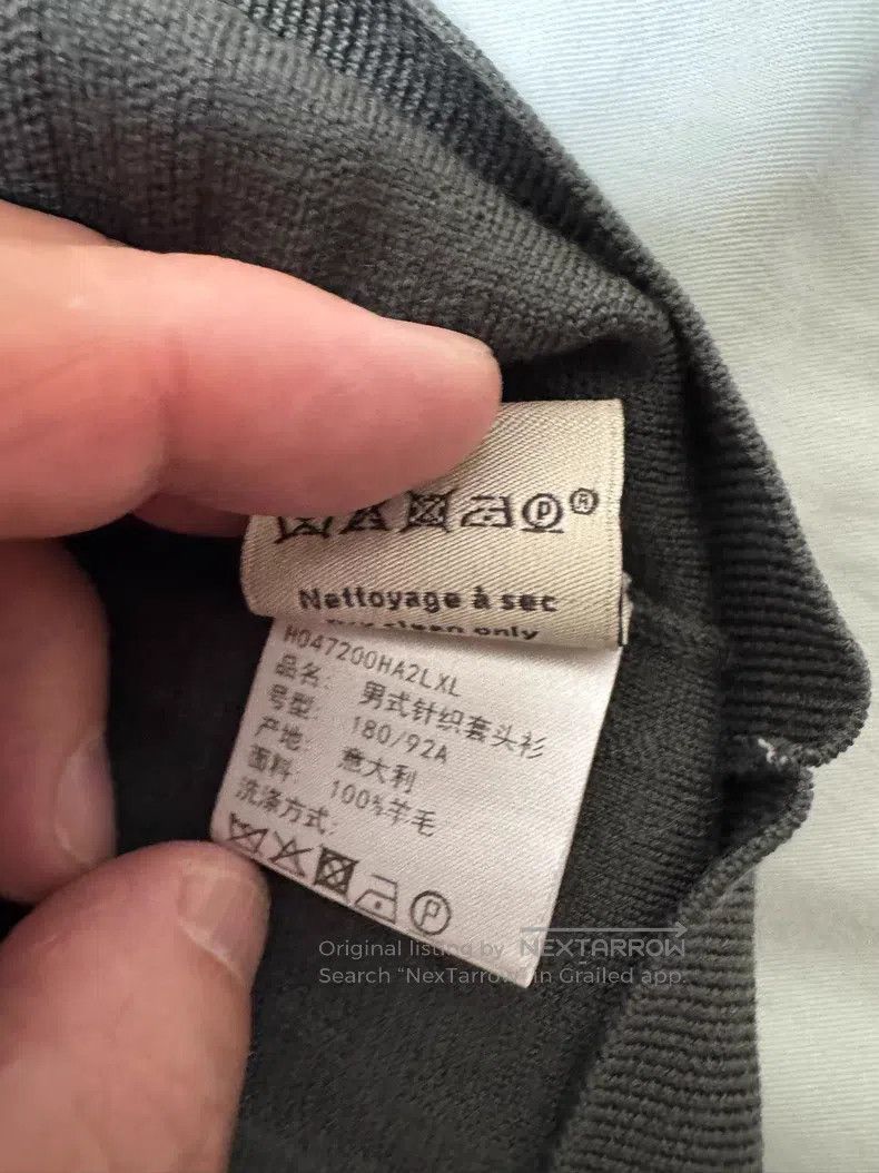 Hermes Hermes Wool Sweater, 100% Wool Size US XL / EU 56 / 4 - 9 Thumbnail