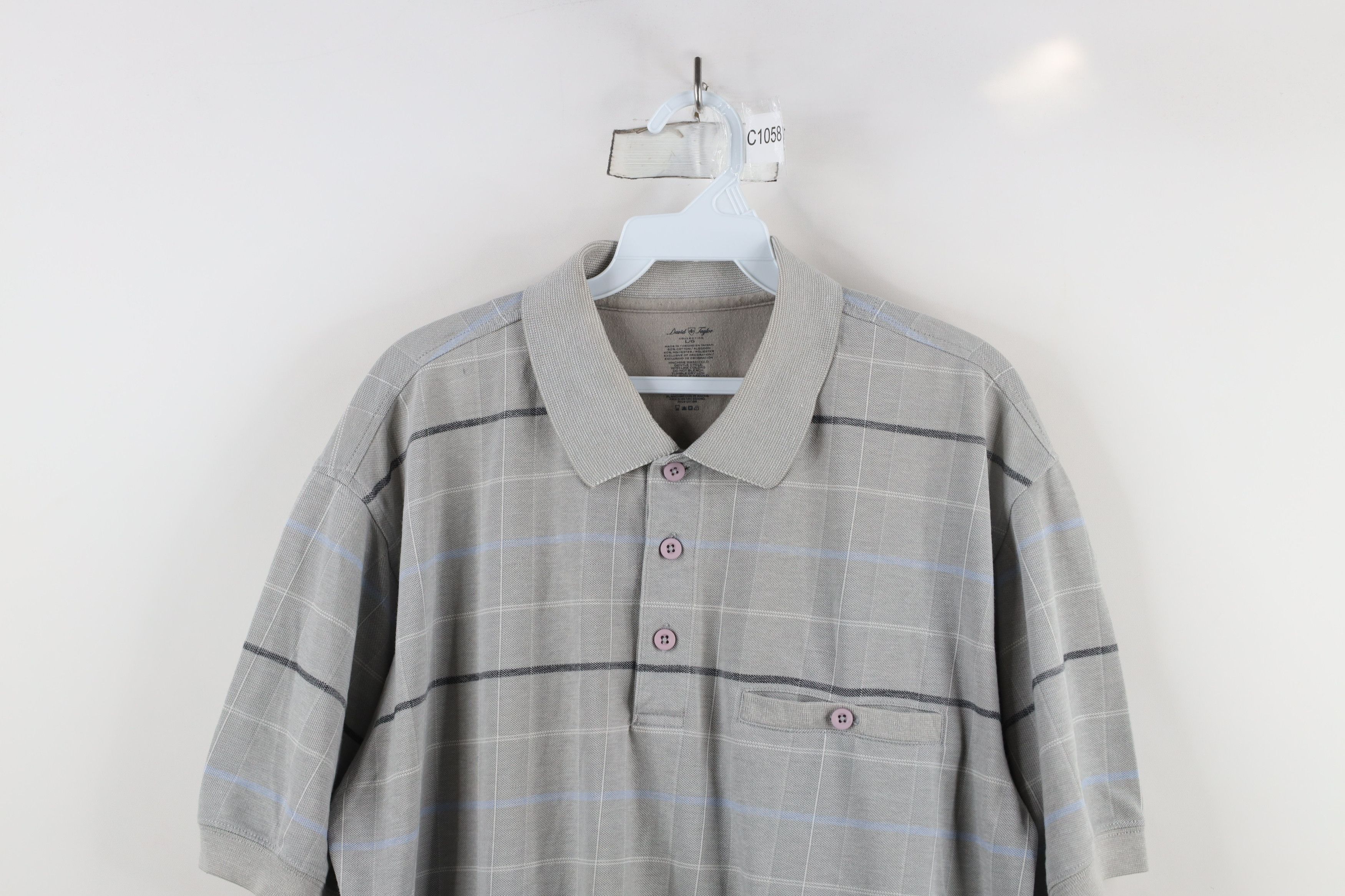 Vintage Vintage 90s Streetwear Knit Pullover Polo Shirt Mob Size US L / EU 52-54 / 3 - 2 Thumbnail