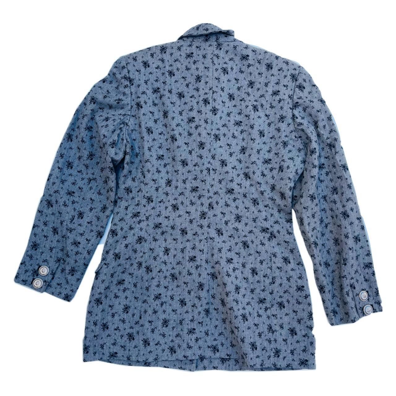 Versace Versace Floral Medusa Button Blazer Size M / US 6-8 / IT 42-44 - 2 Thumbnail