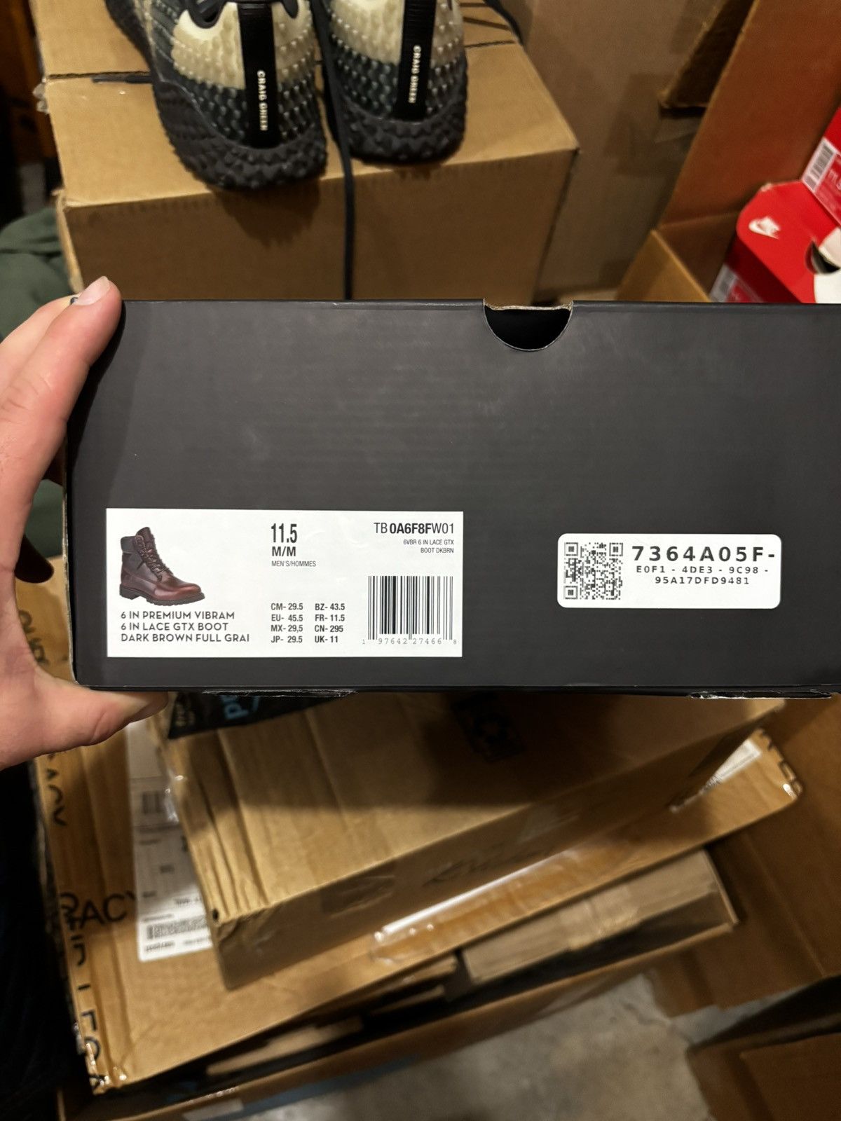 JJJJound × Timberland Timberland x JJJJound 6 inch Gore-Tex Boot Size US 11.5 / EU 44-45 - 8 Thumbnail