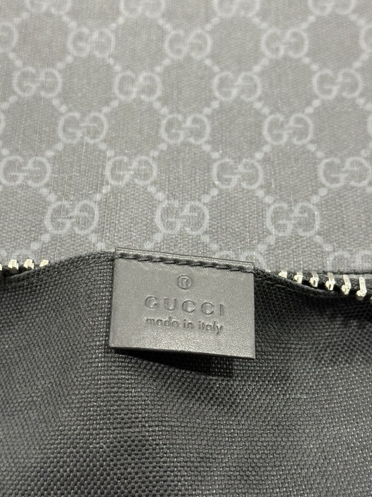 Gucci GUCCI GG BLACK SMALL MESSENGER BAG Size ONE SIZE - 11 Thumbnail