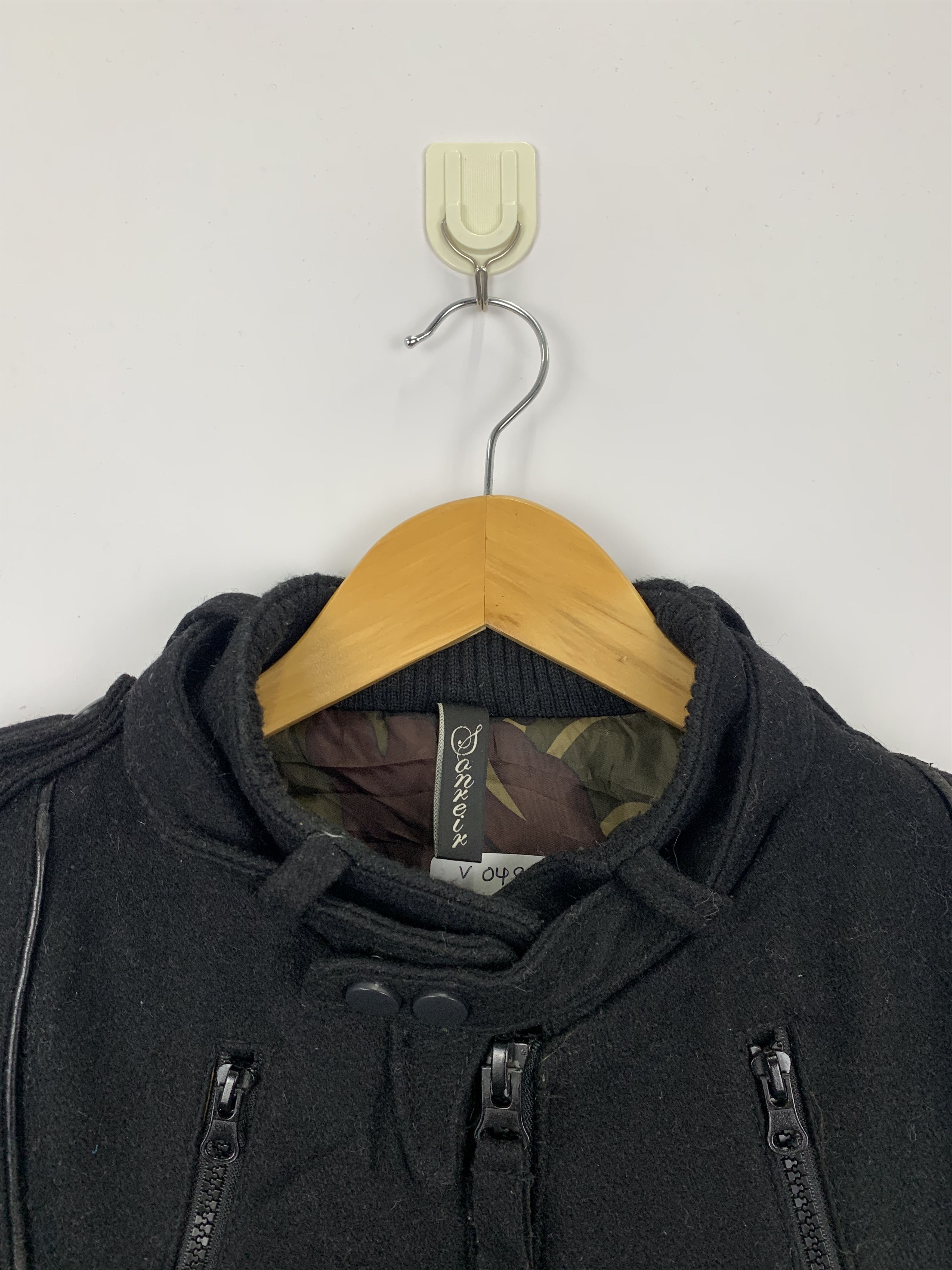 Japanese Brand Vintage Japanese Brand Wool Bomber Jacket V0487 Size US M / EU 48-50 / 2 - 8 Thumbnail