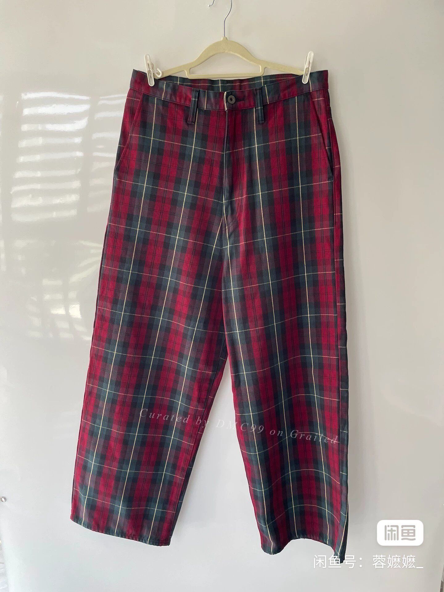 Kapital Kapital Men's Plaid Casual Pants Size US 26 / EU 42 - 1 Thumbnail