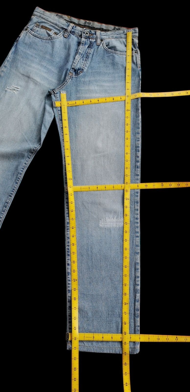 Dolce & Gabbana Vintage Dolce Gabbana Distressed Jeans Size US 30 / EU 46 - 14 Thumbnail