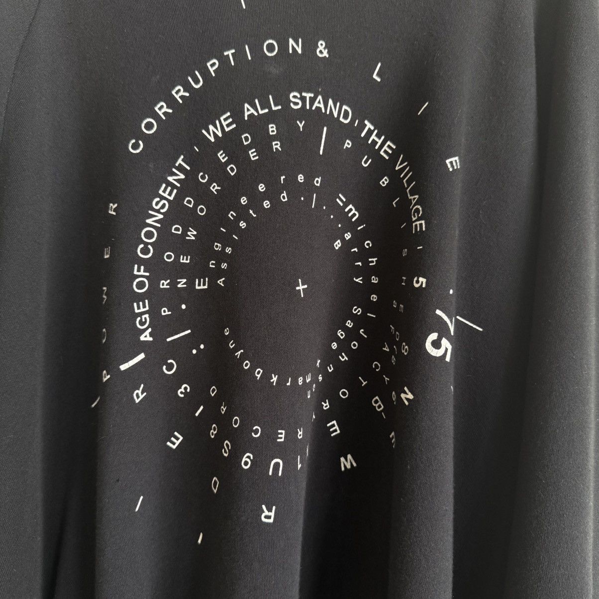 Raf Simons Raf Simons Power Corruption Lies Hoodie Size US XL / EU 56 / 4 - 4 Thumbnail