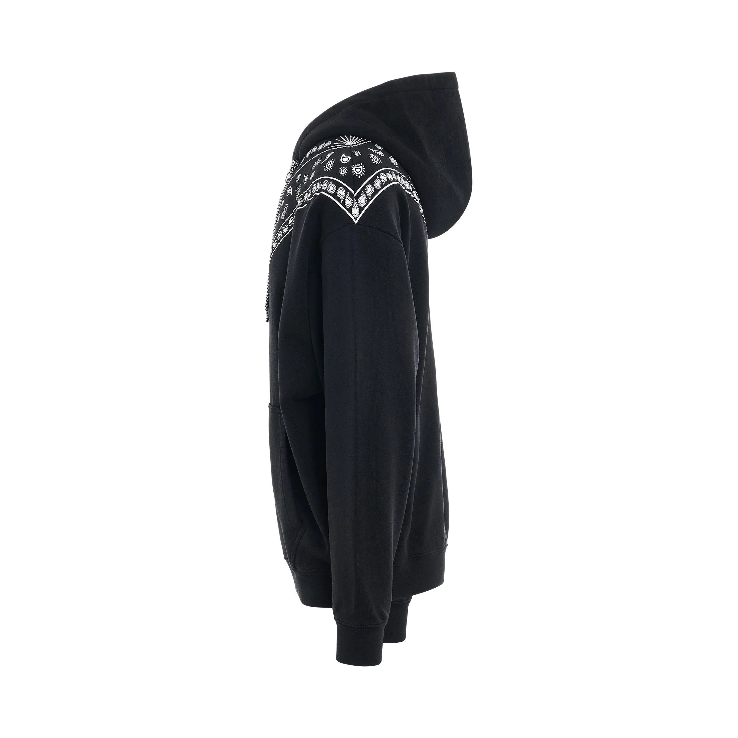 Marcelo Burlon o1mris0824 Comfort Hoodie in Black Size US S / EU 44-46 / 1 - 3 Thumbnail