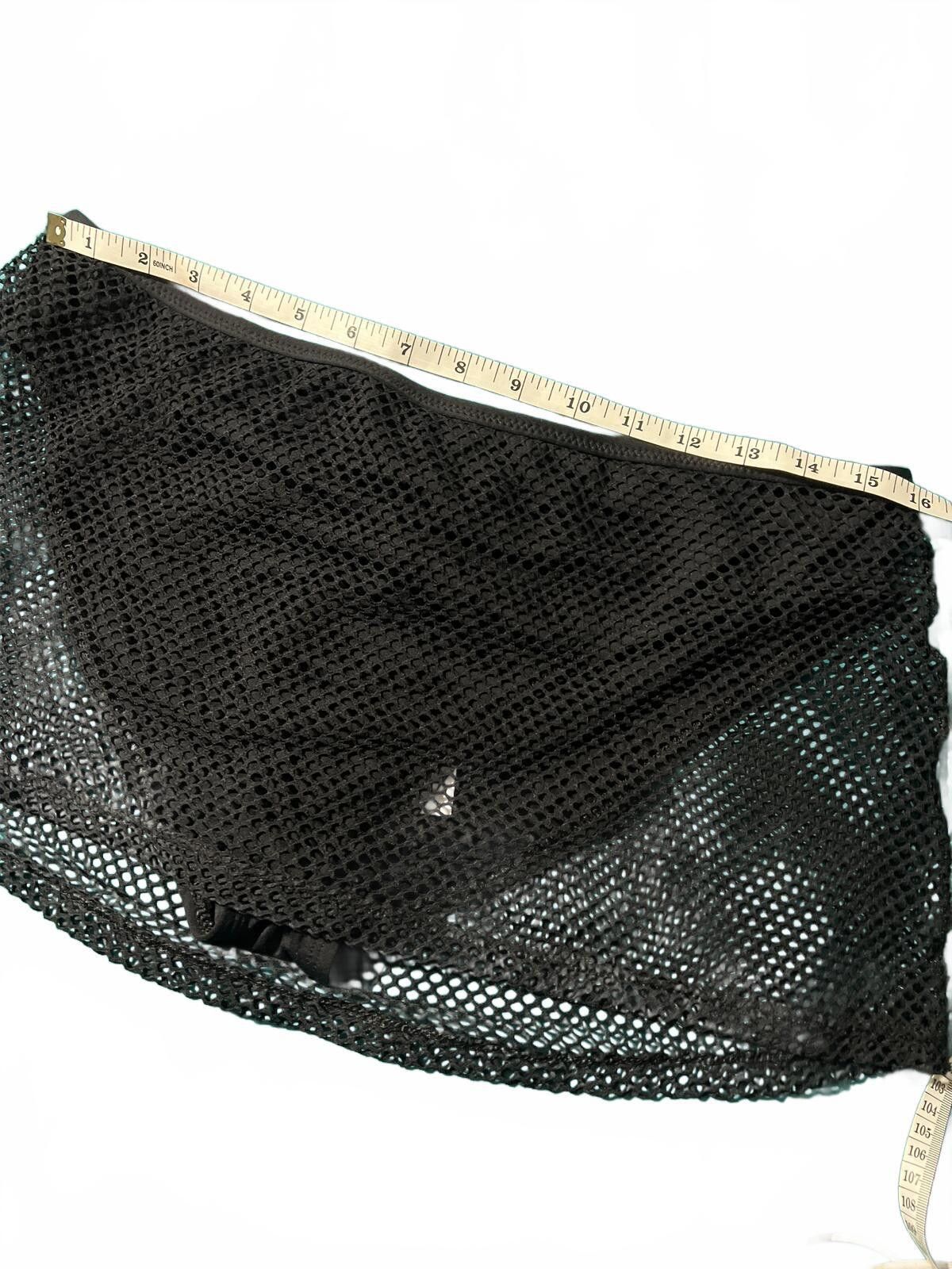 Other Bleu Rod Beattie Black Mesh Swim bottom with mesh skirt 14 Size ONE SIZE - 3 Thumbnail