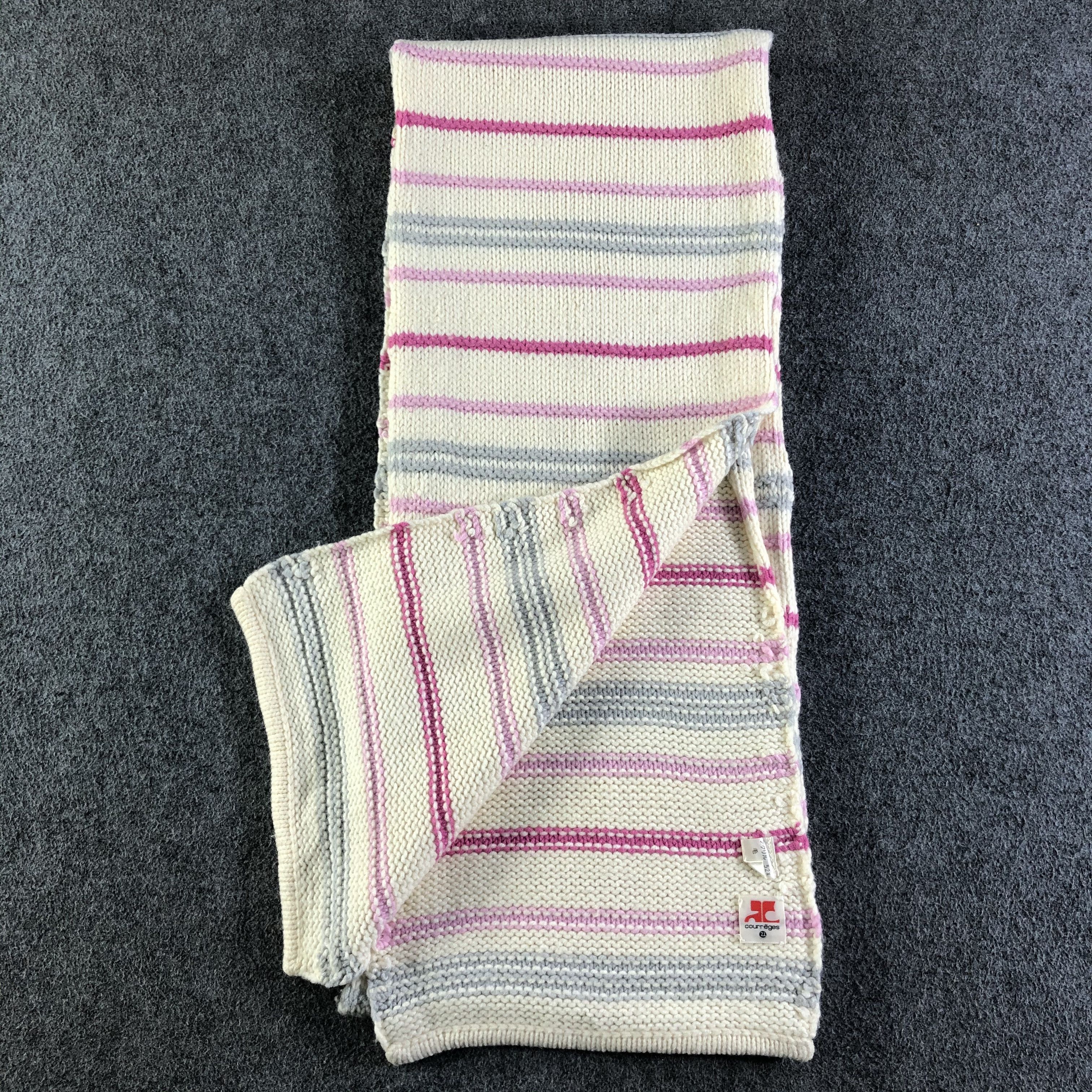 Courreges Courreges Scarf / Muffler / Neckwear Size ONE SIZE - 4 Thumbnail