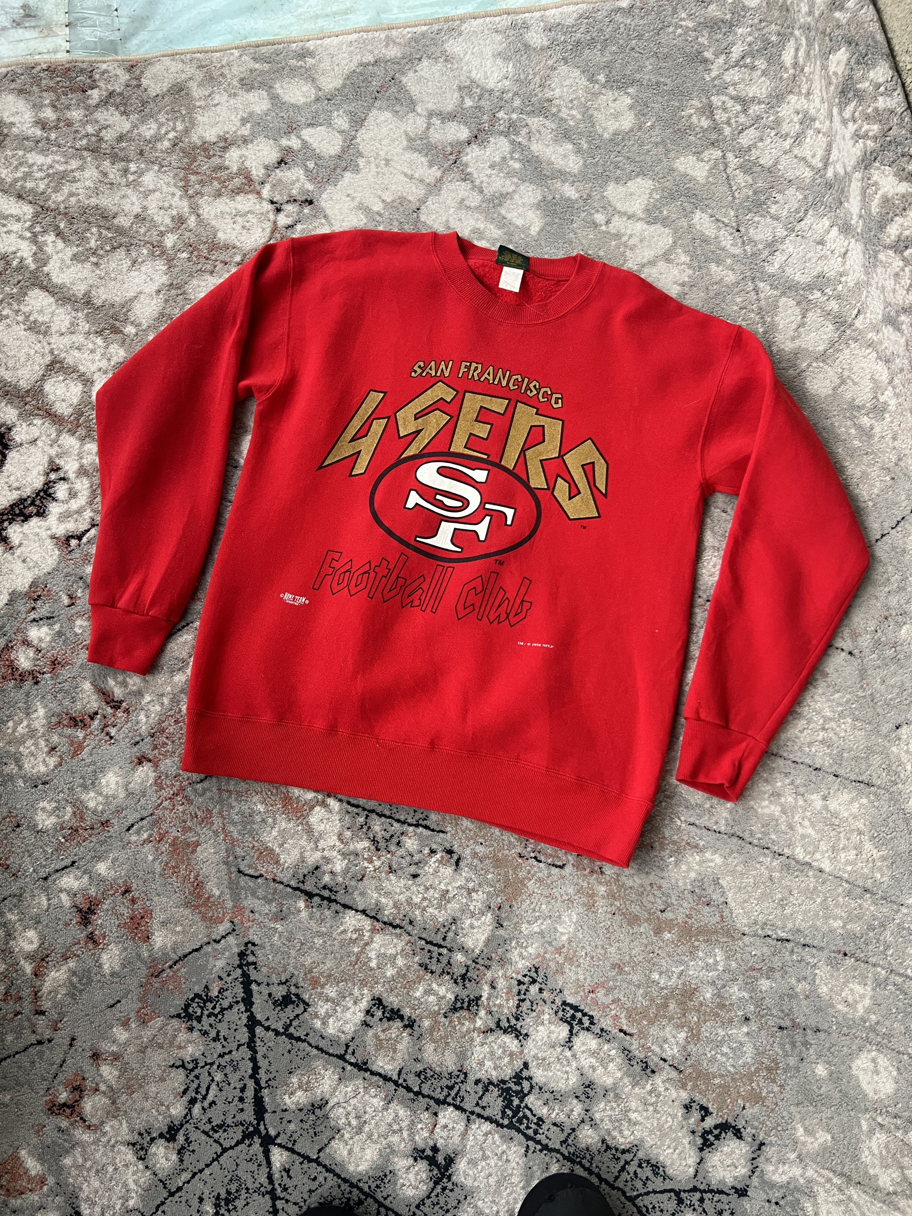 NFL San Francisco 49ERS 1994 Football Club Sweatshirt Size US L / EU 52-54 / 3 - 1 Thumbnail