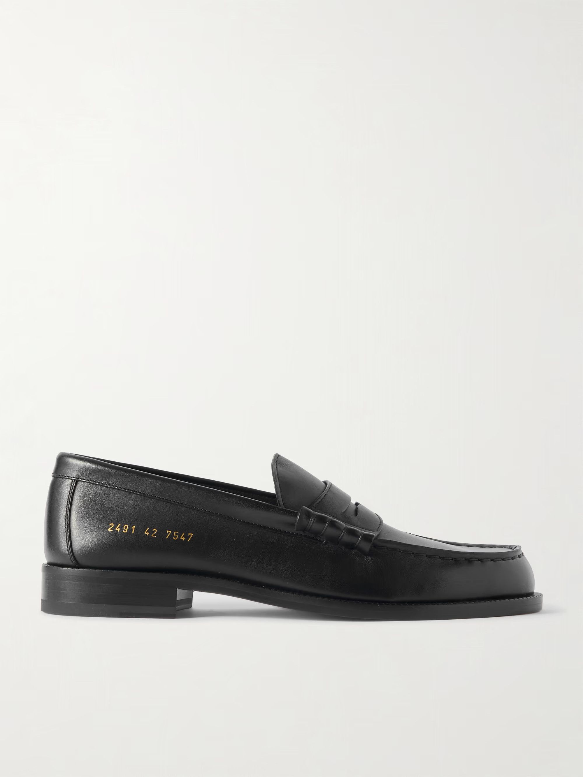 Common Projects COMMON PROJECTS Loafer Black 2491 7547 Size US 8 / EU 41 - 1 Thumbnail