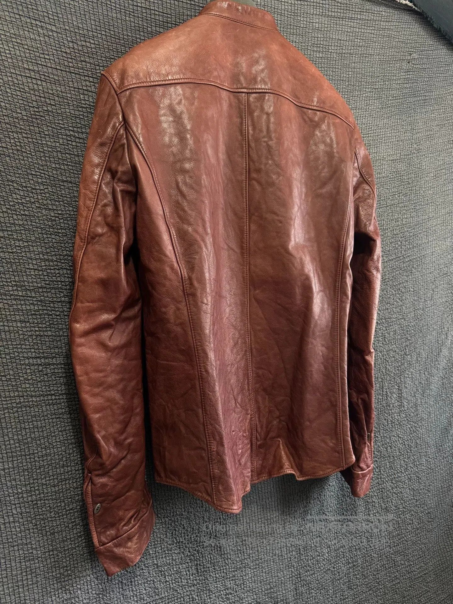 Carpe Diem carpe diem blood red leather jacket. Size US M / EU 48-50 / 2 - 3 Thumbnail