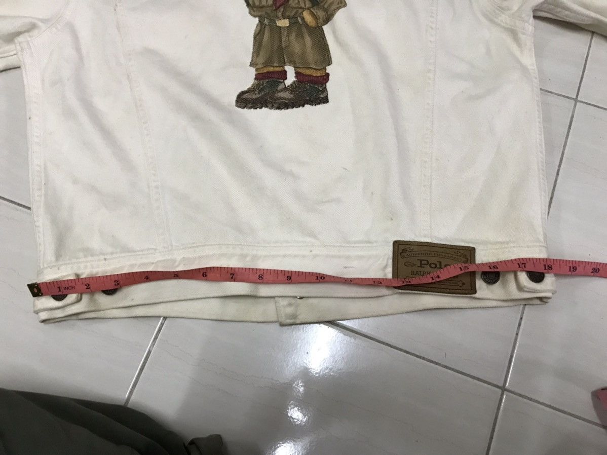 Polo Ralph Lauren Vtg 1992 Polo Ralph Lauren Denim Bear Jacket Size US L / EU 52-54 / 3 - 14 Thumbnail