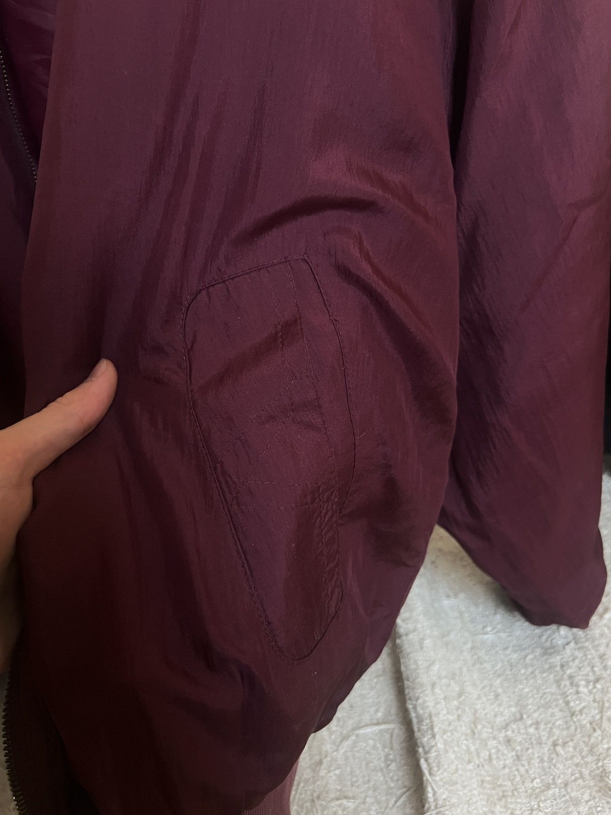 Vintage Vintage 70s-80s 100% SILK West Germany Bomber sz L Size US L / EU 52-54 / 3 - 3 Thumbnail