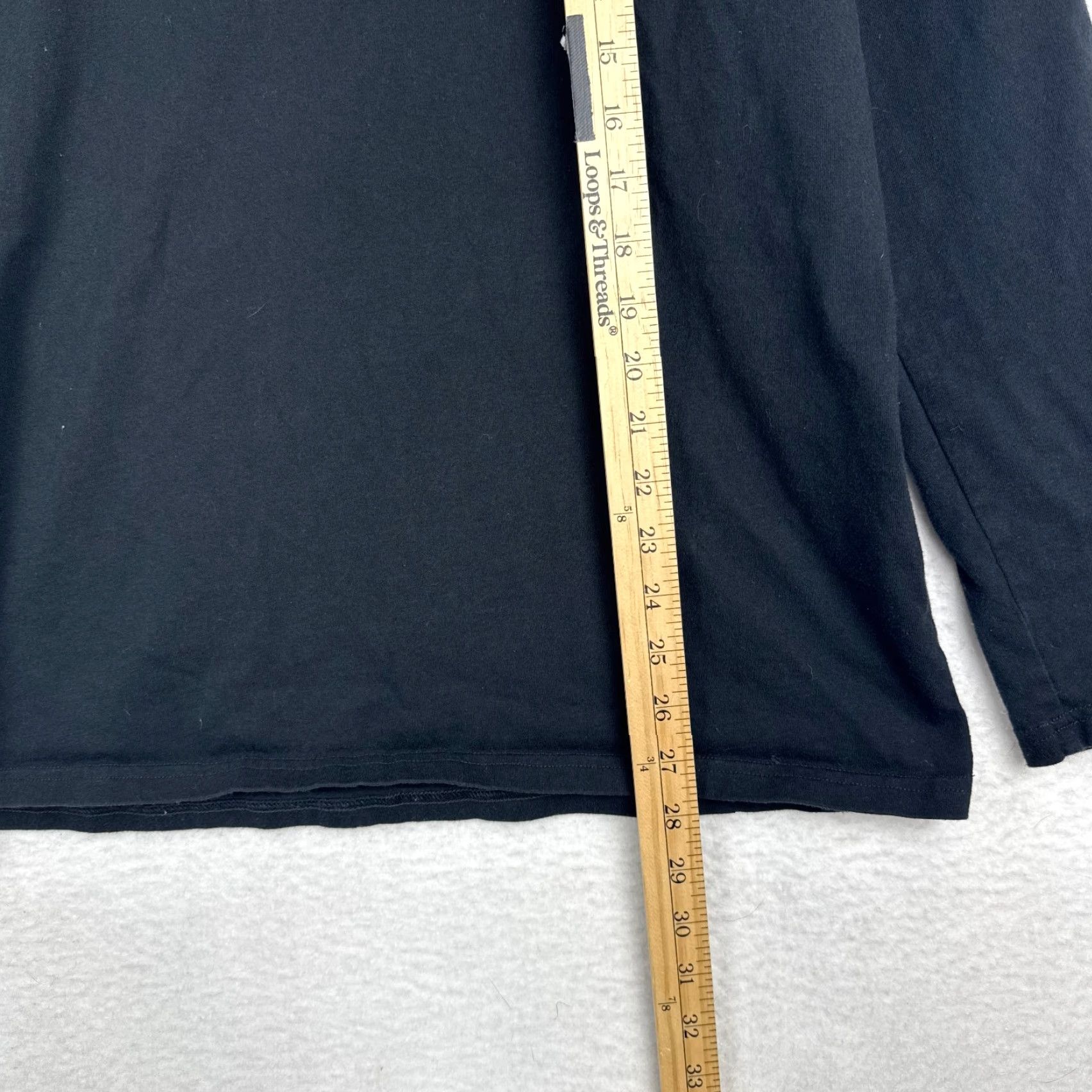 Oakley Oakley Womens Large Black Long Sleeve Regular Fit Logo Active Shirt Size L / US 10 / IT 46 - 4 Thumbnail