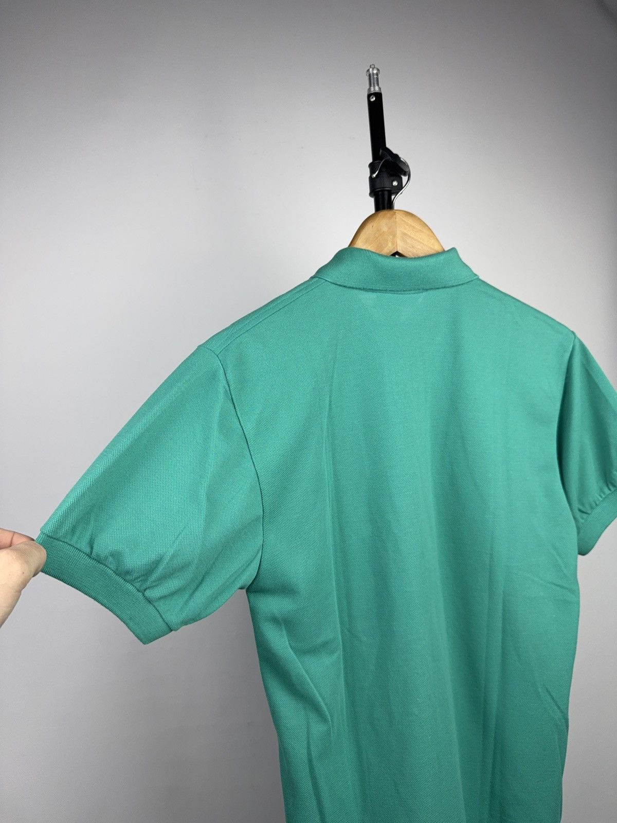 Lacoste Retro 80s Vintage Lacoste Polo Made in France Mint Green Size US S / EU 44-46 / 1 - 9 Thumbnail