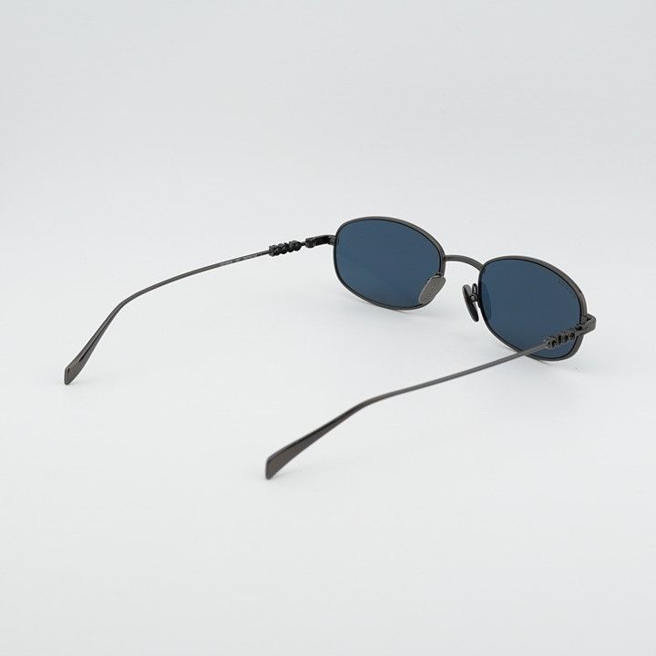 Gucci Gucci GG1940S 001 Sunglasses Ruthenium Rectangle Frame, Blue Size ONE SIZE - 4 Thumbnail