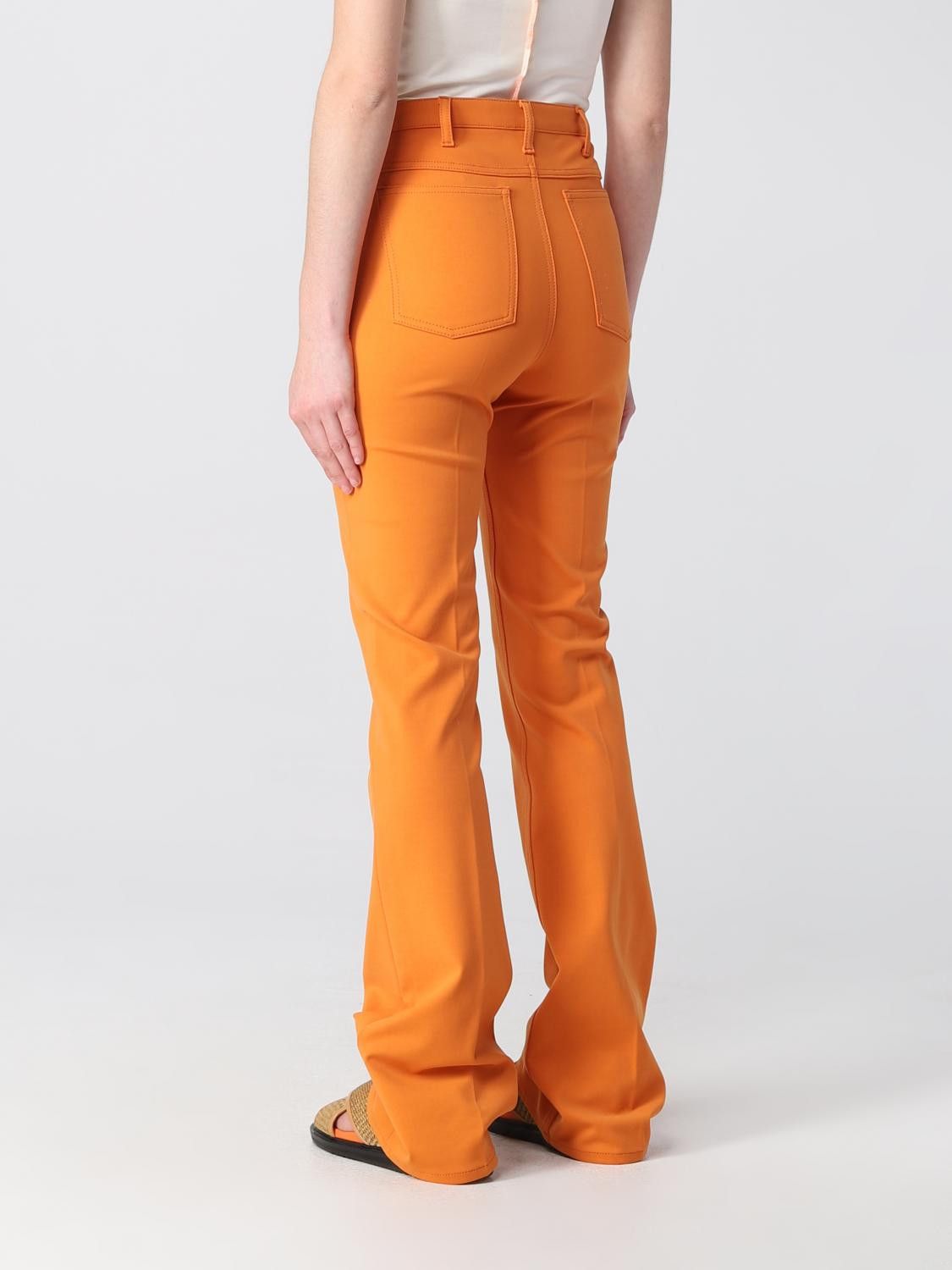 Marni o1y1125 Bootcut Jeans in Orange Size 27" / US 4 / IT 40 - 3 Thumbnail