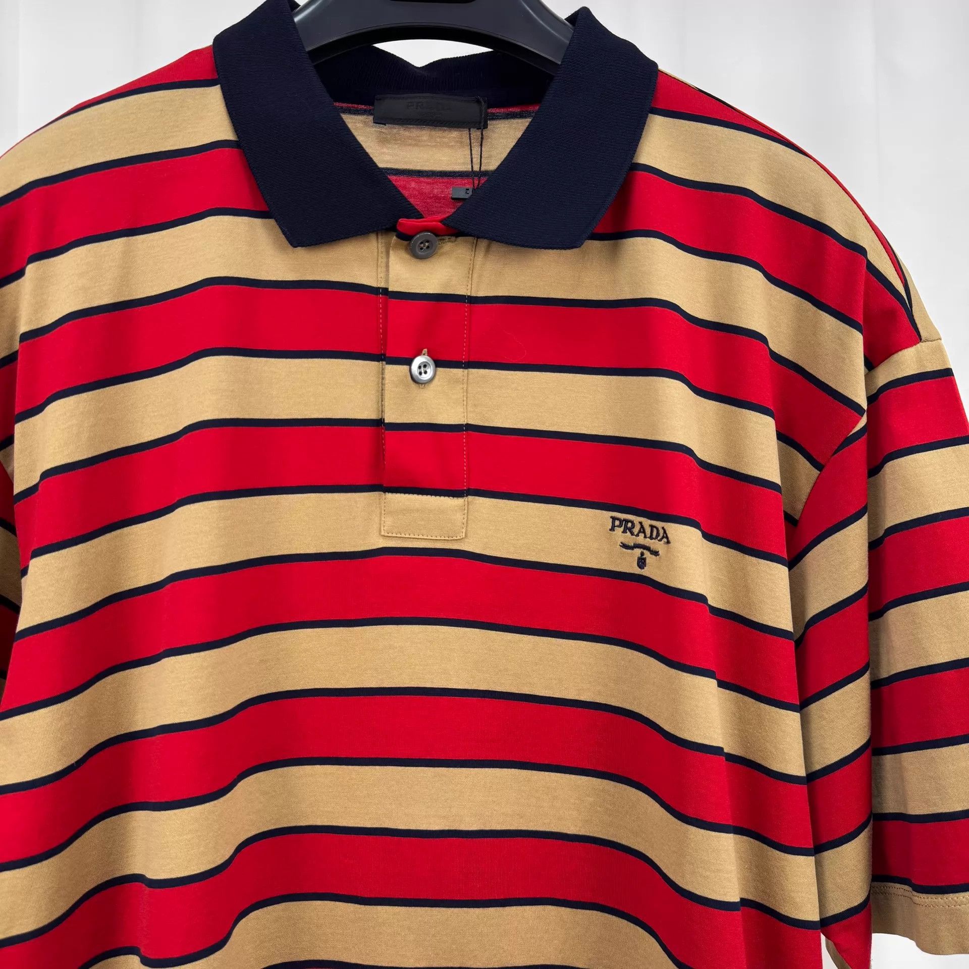 Prada Prada 24fw Embroidered P Polo L new Size US L / EU 52-54 / 3 - 3 Thumbnail