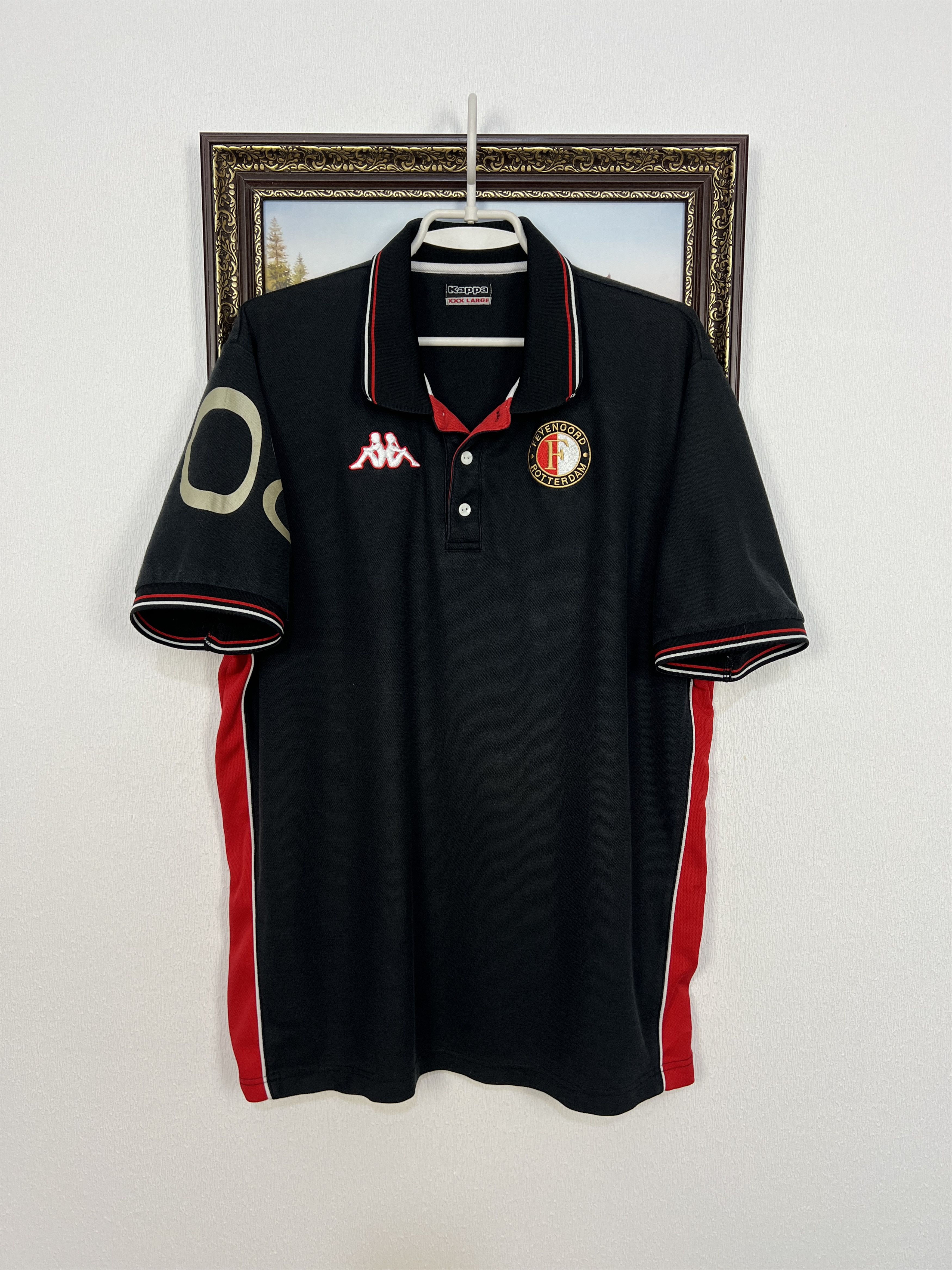 Kappa Vintage Kappa Feyenoord Football Train Shirt Soccer Polo 3XL Size US XXL / EU 58 / 5 - 1 Thumbnail