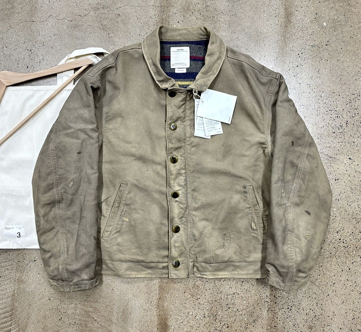 Visvim Visvim 22aw Purser Deck Jkt G.cords，size3 Size US L / EU 52-54 / 3 - 2 Thumbnail