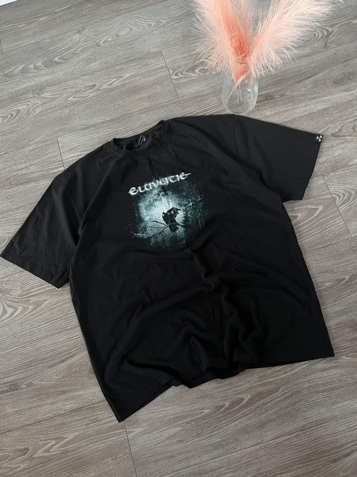 Band Tees × Vintage ‼️RARE‼️Vintage Eluveitie Blast!Merch Spaniard BigLogo T-Shirt Size US XXL / EU 58 / 5 - 7 Thumbnail