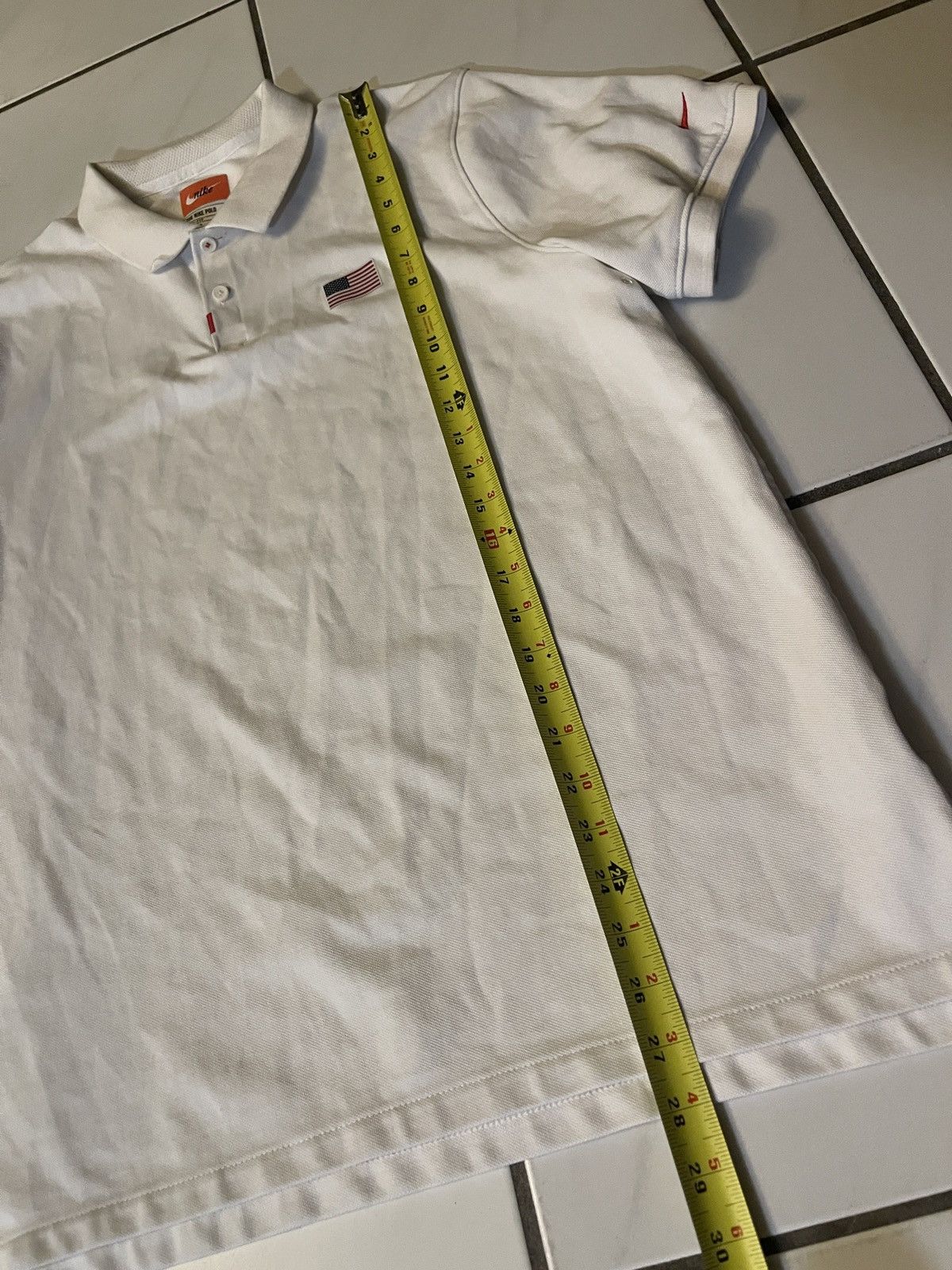 Nike Nike Team USA Olympic Dri-Fit White Polo Mens Large Size US L / EU 52-54 / 3 - 4 Thumbnail