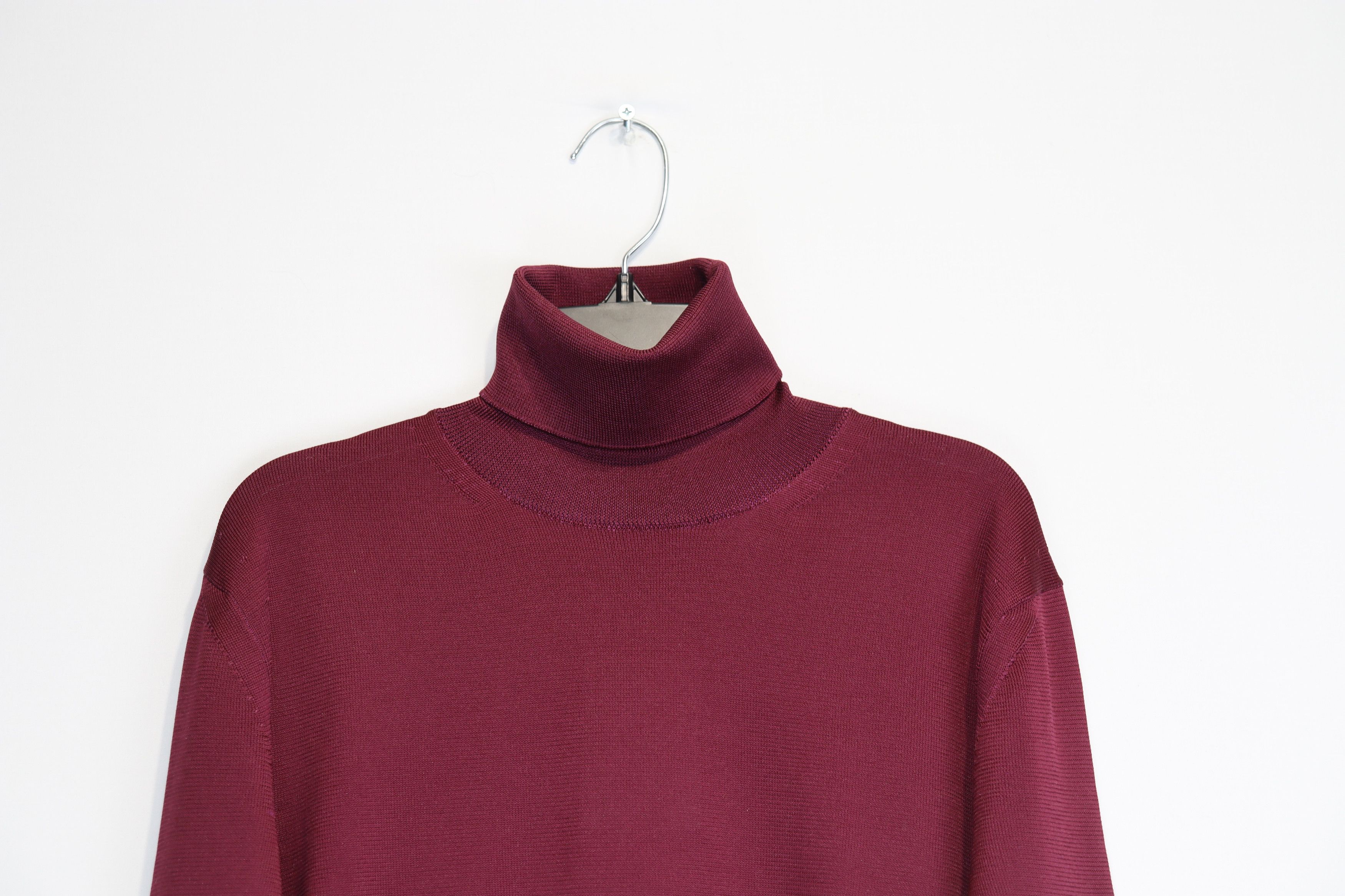 Tom Ford o1rshd1 High Neck Sweatshirt in Burgundy Size US M / EU 48-50 / 2 - 3 Thumbnail