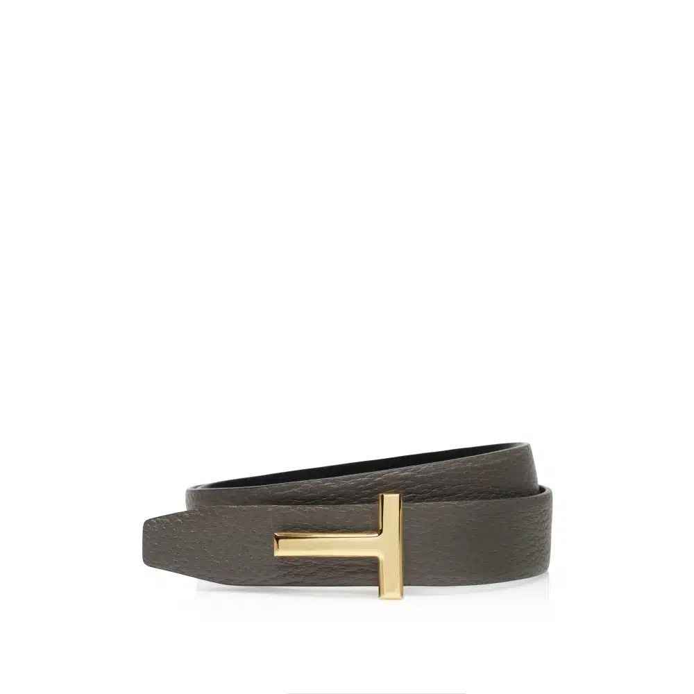 Tom Ford o1loc1c0326 WB207 Size: 80 / Leather Reversible T-Belt Size ONE SIZE - 1 Thumbnail