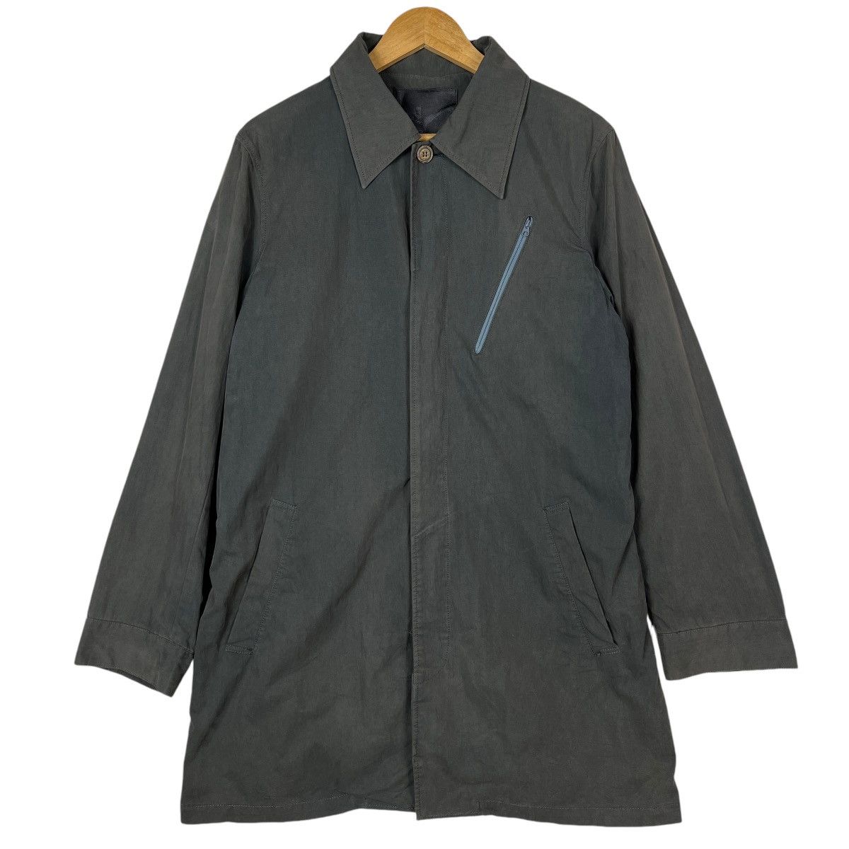 Japanese Brand 🔥 LOWRIDER ZIPPER TRENCH COAT MADE IN JAPAN Size US M / EU 48-50 / 2 - 10 Thumbnail