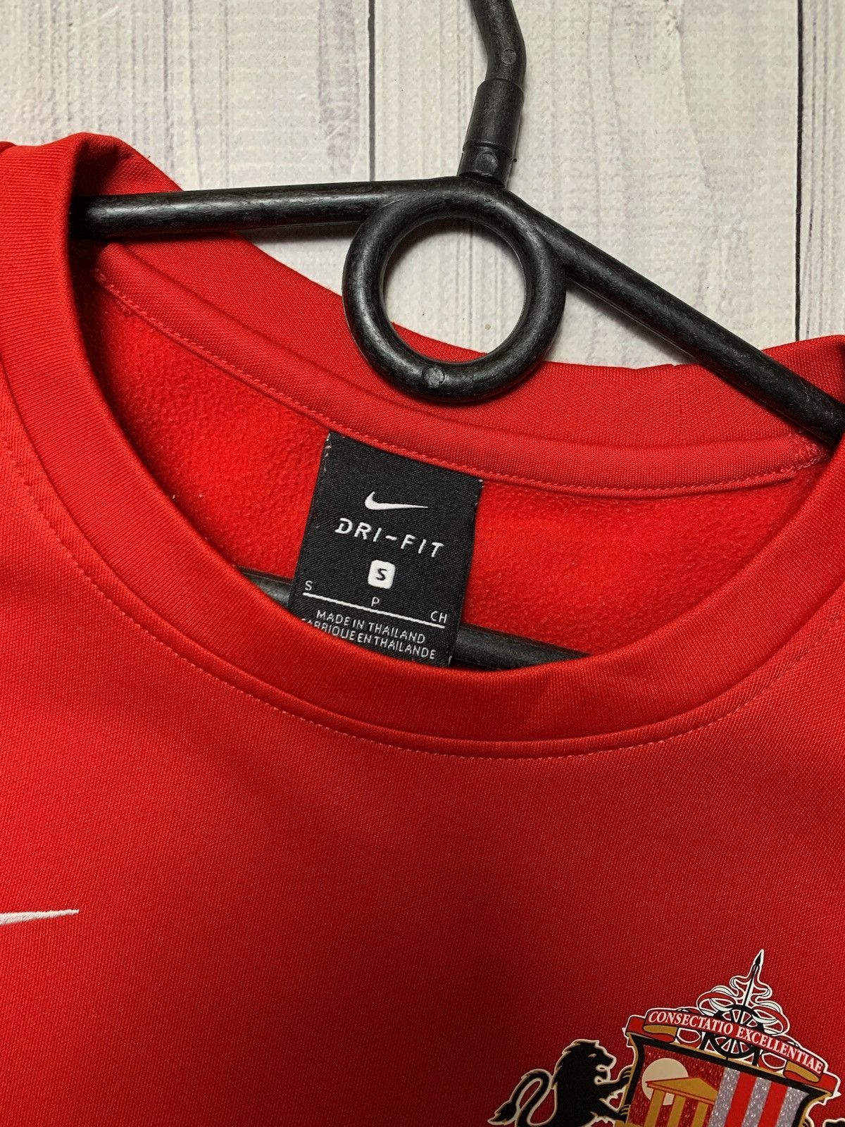 Nike × Vintage Vintage Nike Sunderland soccer sweatshirt size S red Size US S / EU 44-46 / 1 - 3 Thumbnail