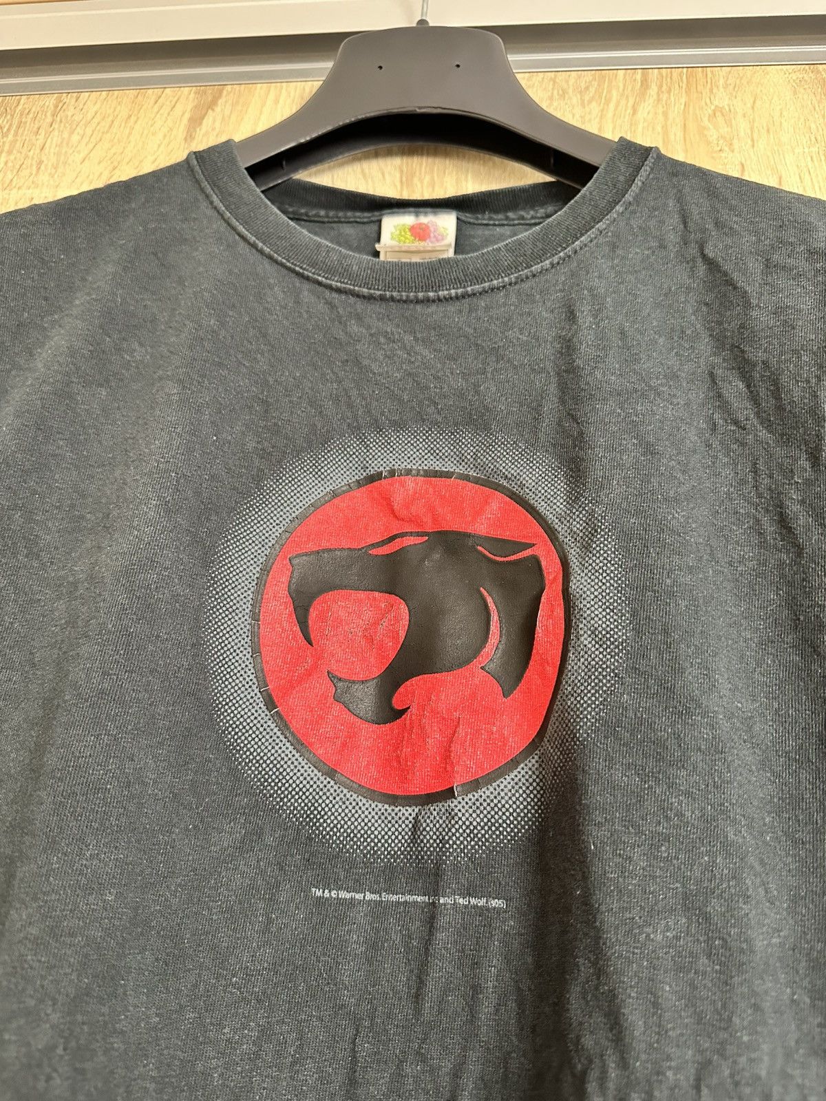 Cartoon Network 🔥 Vintage 00s Thunder Cats Logo Cartoon Graphic T Shirt Y2K Size US L / EU 52-54 / 3 - 11 Thumbnail
