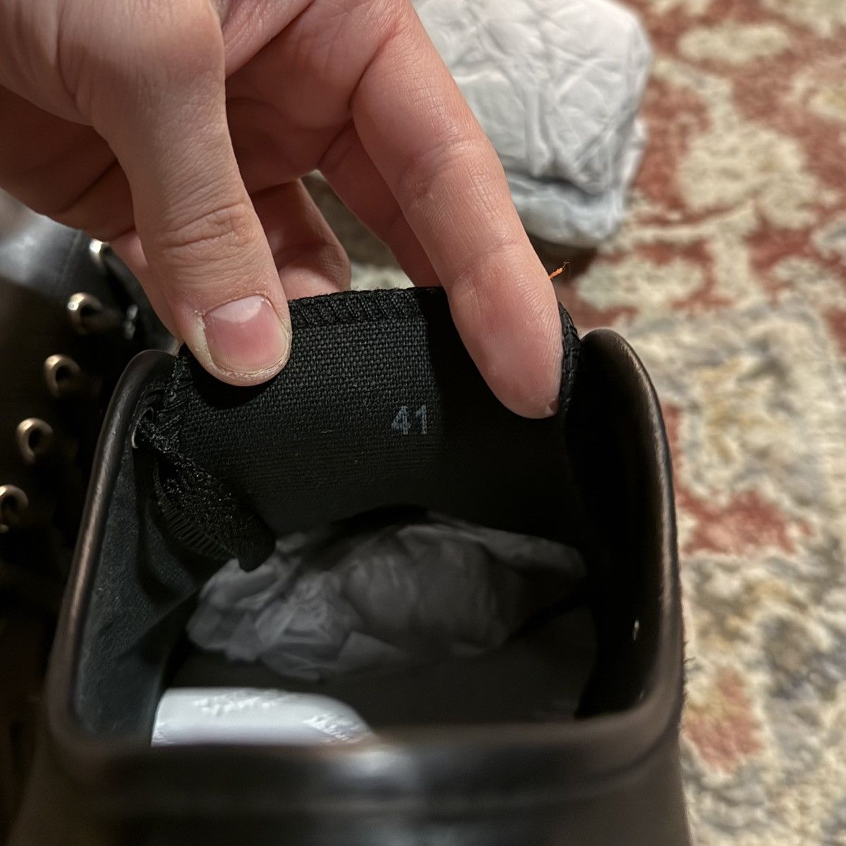 Maison Margiela Margiela Leather Tabi Sneakers Size US 9.5 / EU 42-43 - 4 Thumbnail