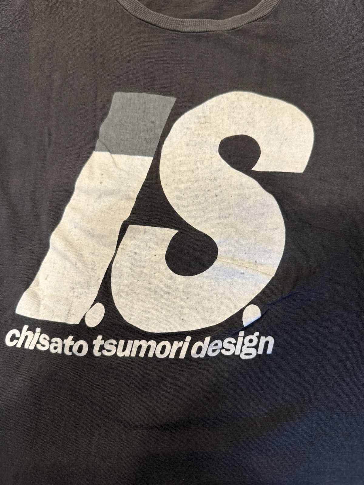 Issey Miyake VINTAGE ISSEY MIYAKE DISTRESSED BLACK T SHIRT Size S / US 4 / IT 40 - 3 Thumbnail