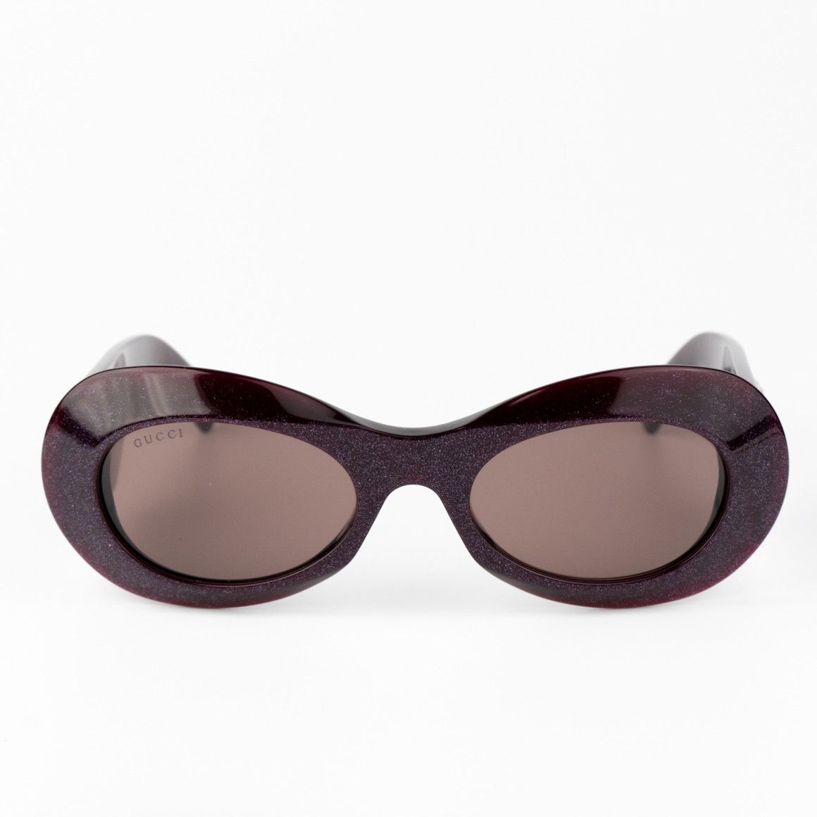 Gucci NEW Gucci GG1696S 003 Violet Women Oval Sunglasses GG 1696S Size ONE SIZE - 2 Thumbnail