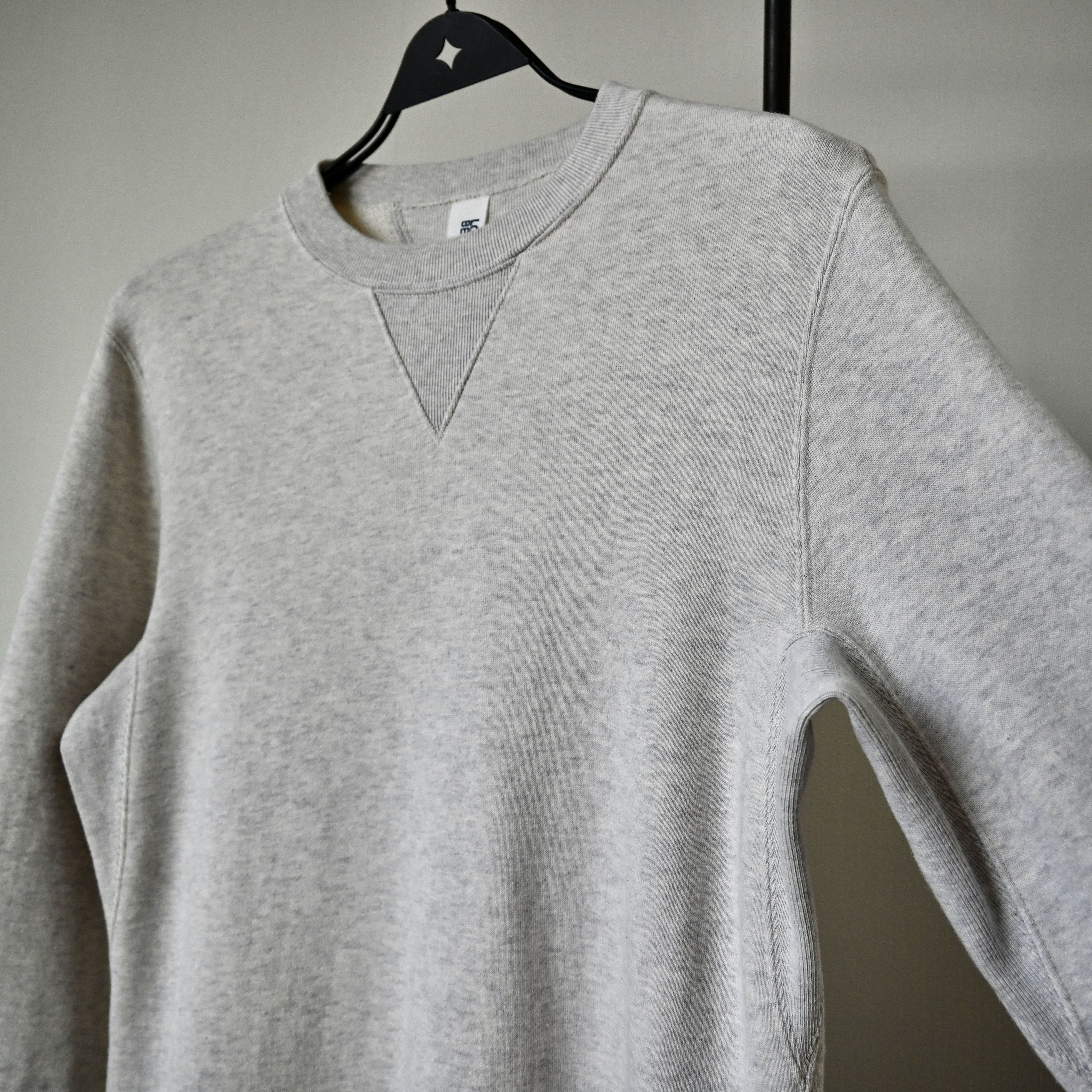 Beams Plus × Loopwheeler Beams Plus x Loopwheeler sweatshirt, oatmeal, made in Japan Size US M / EU 48-50 / 2 - 8 Thumbnail