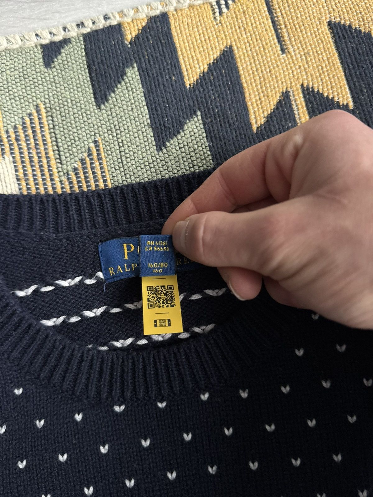 Polo Ralph Lauren Polo Ralph Lauren Ski Knitted Sweater Size US XS / EU 42 / 0 - 12 Thumbnail