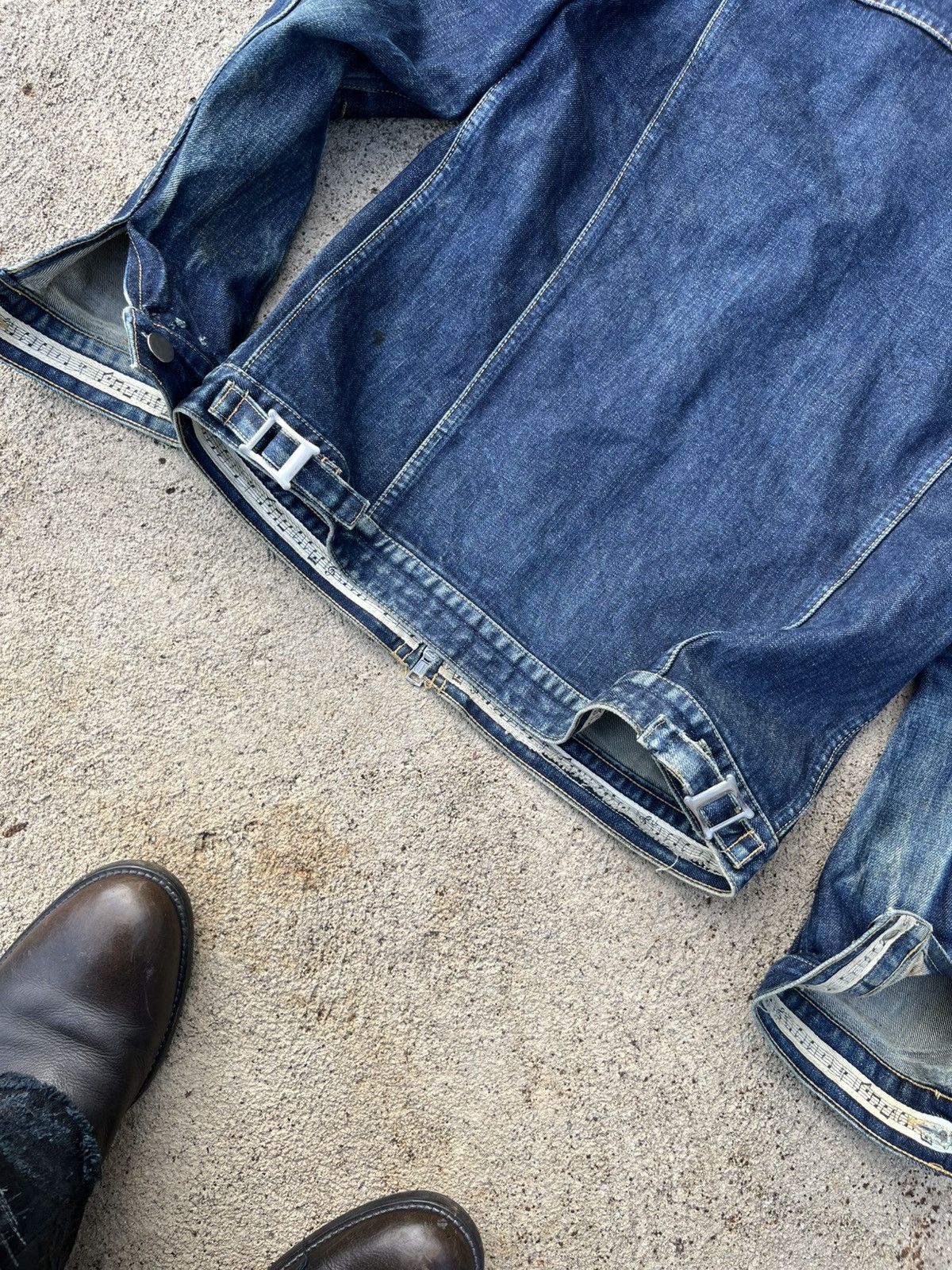 Number (N)ine 💥Number (N)ine Denim Jacket Size US L / EU 52-54 / 3 - 3 Thumbnail