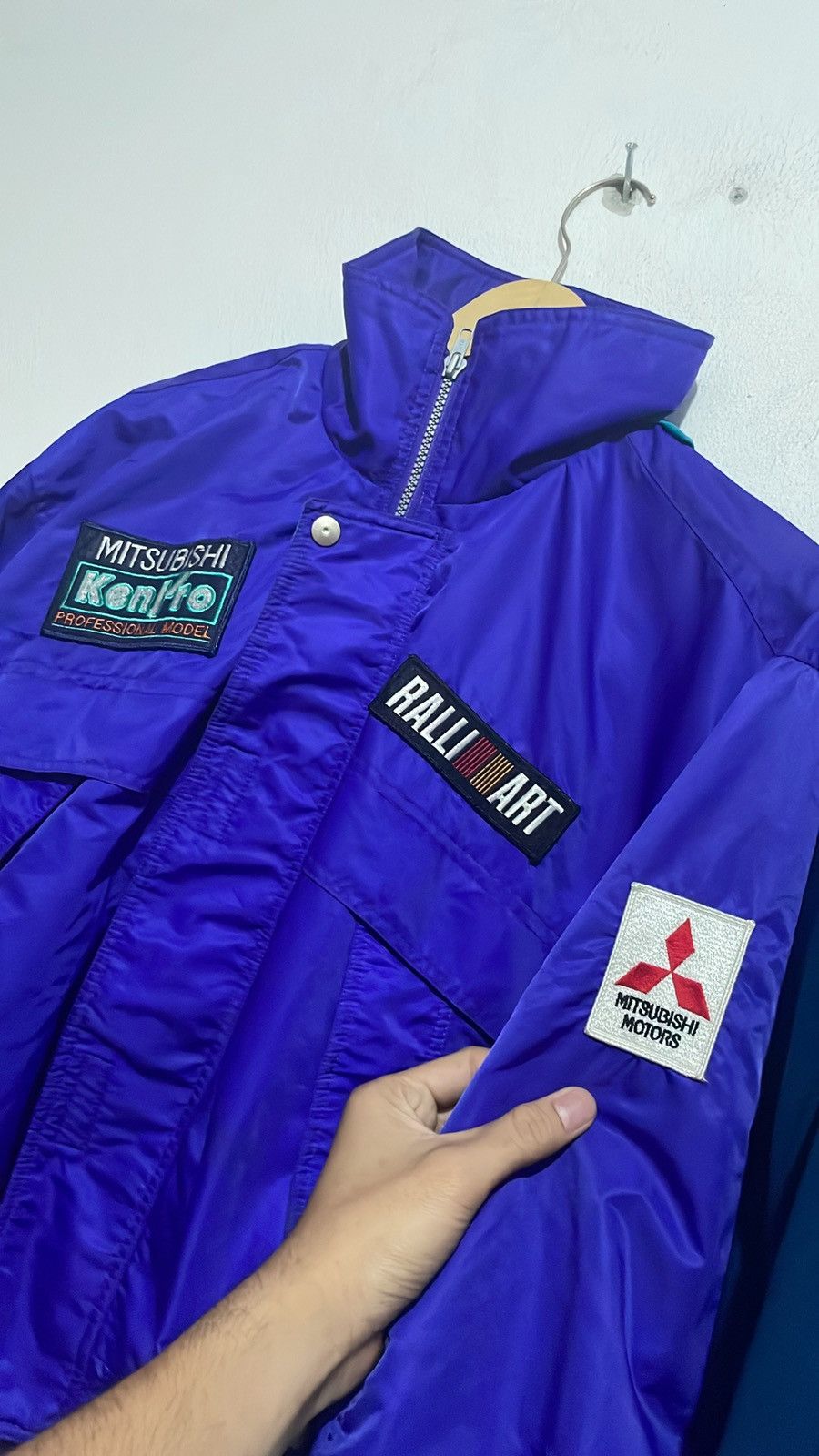 Other Vintage Mitsubishi Kenjiro Ralliart Team Jacket Racing Size US L / EU 52-54 / 3 - 2 Thumbnail