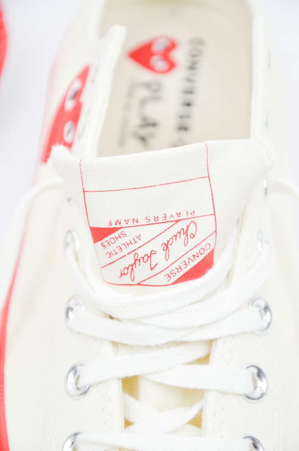 Comme des Garcons × Vans CDG Play Converse Chuck Taylor Low Red Sole Sneakers US 10 Size US 10 / EU 43 - 16 Thumbnail