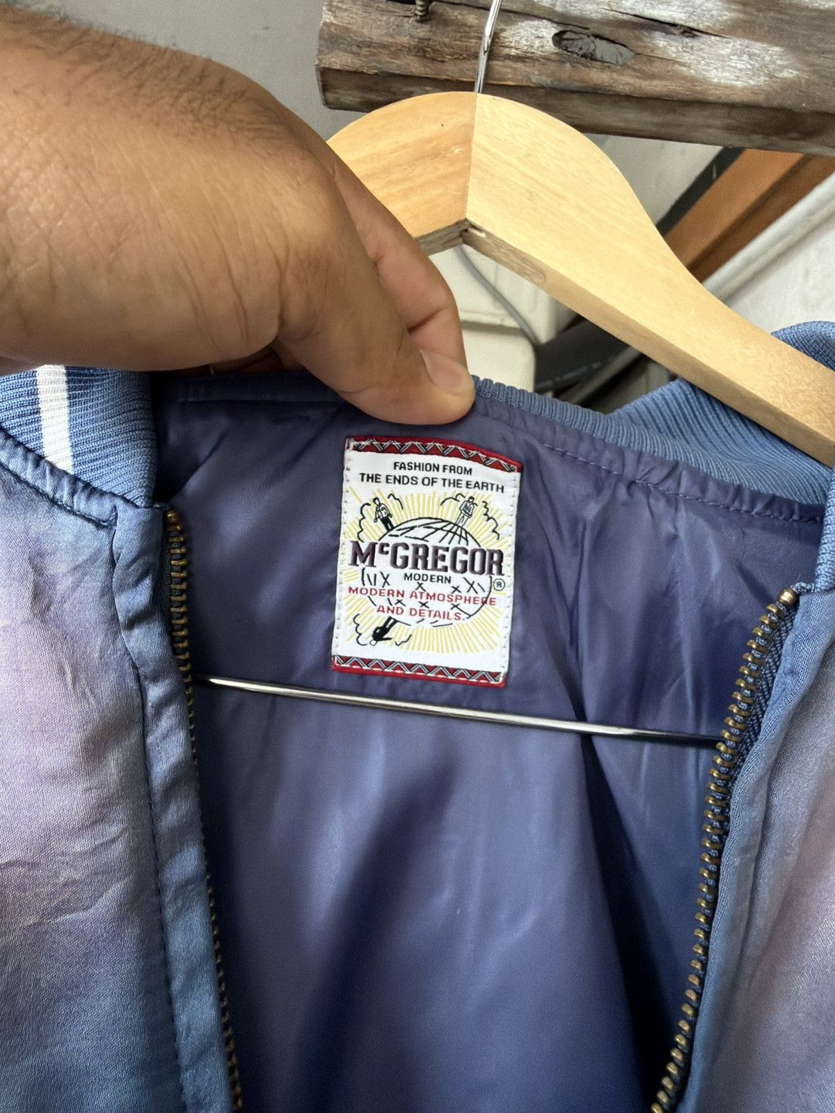 McGregor Rare🔥 McGregor Faded Sun Style Embroidery Sukajan Jacket Size US L / EU 52-54 / 3 - 19 Thumbnail