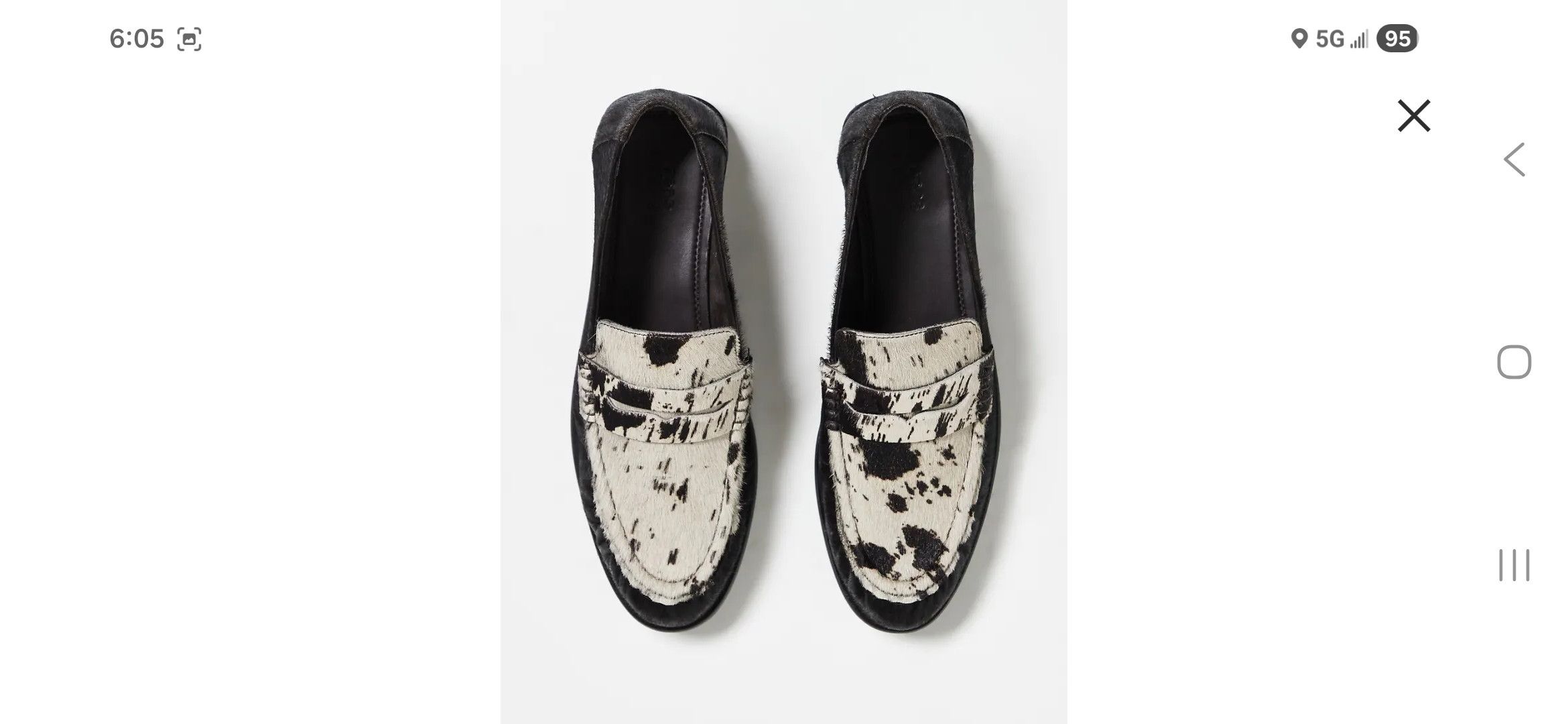 Asos Asos cow hair shoes Size US 11 / EU 44 - 7 Thumbnail