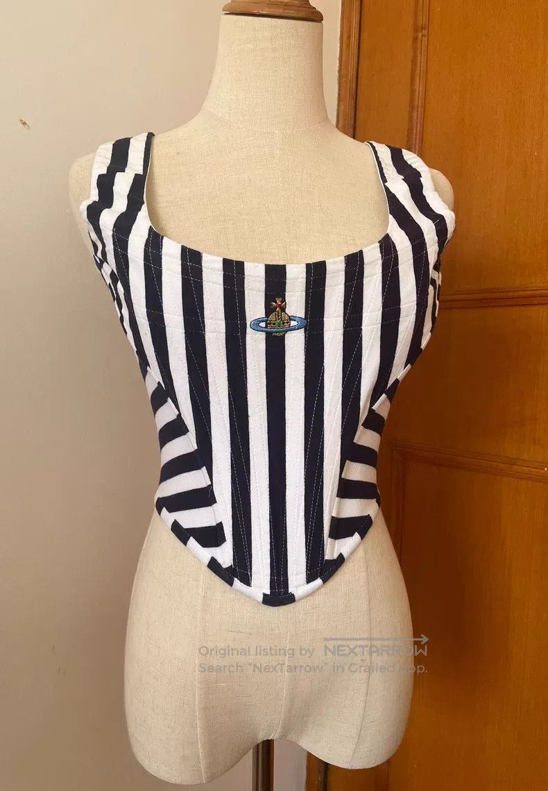 Vivienne Westwood Vivienne Westwood Striped Bra Size M / US 6-8 / IT 42-44 - 1 Thumbnail